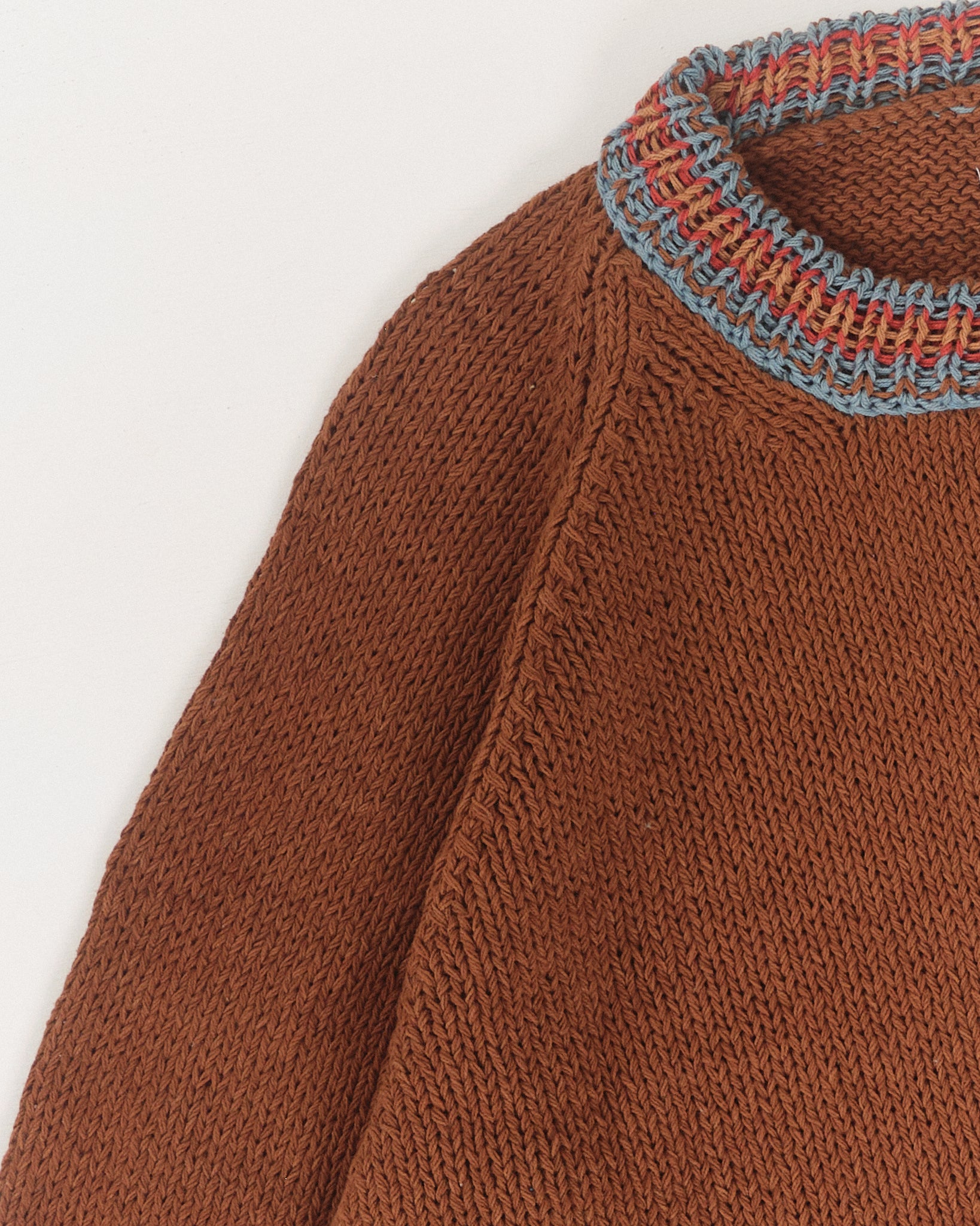 Bulb Knit Jumper - Brown