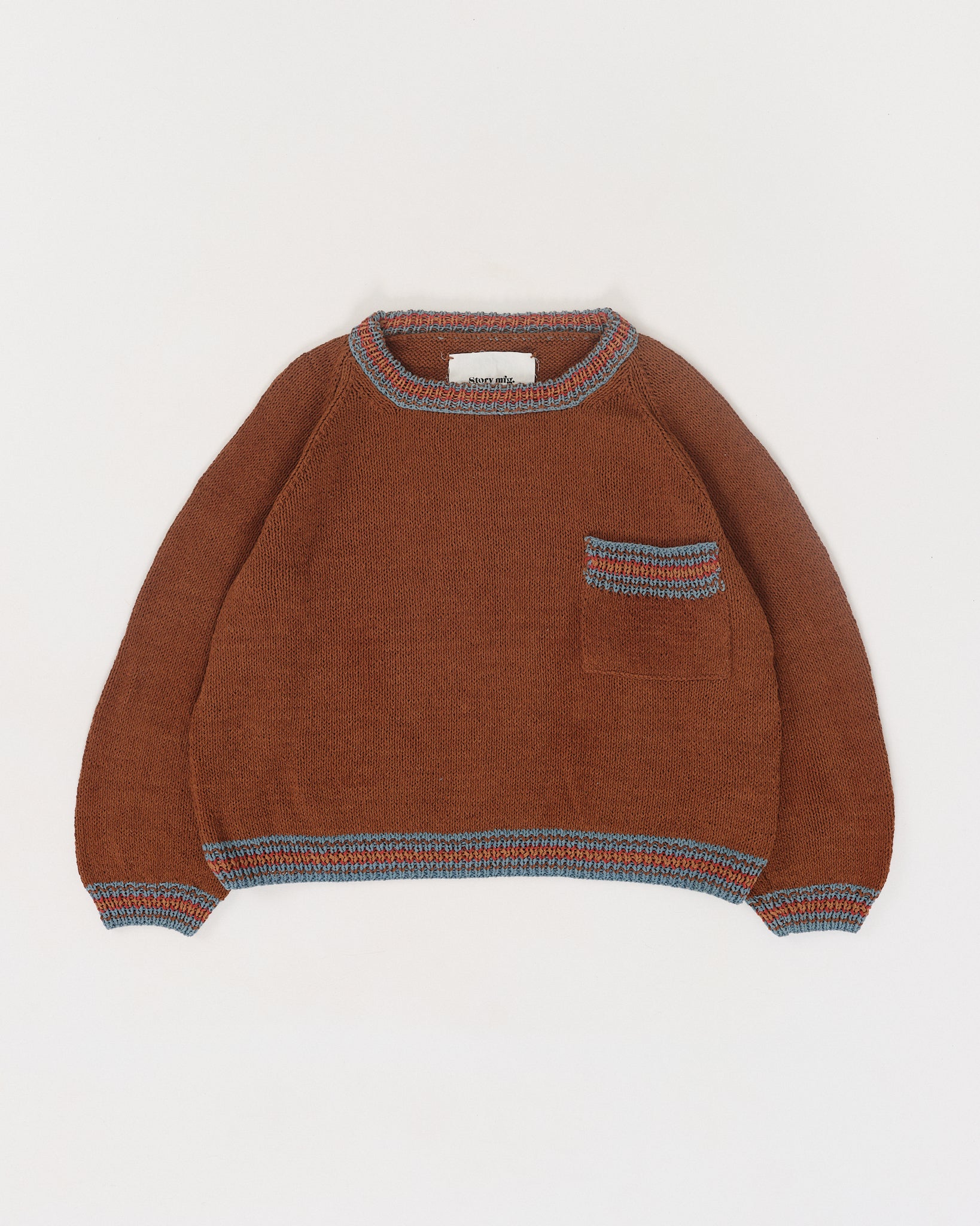 Bulb Knit Jumper - Brown