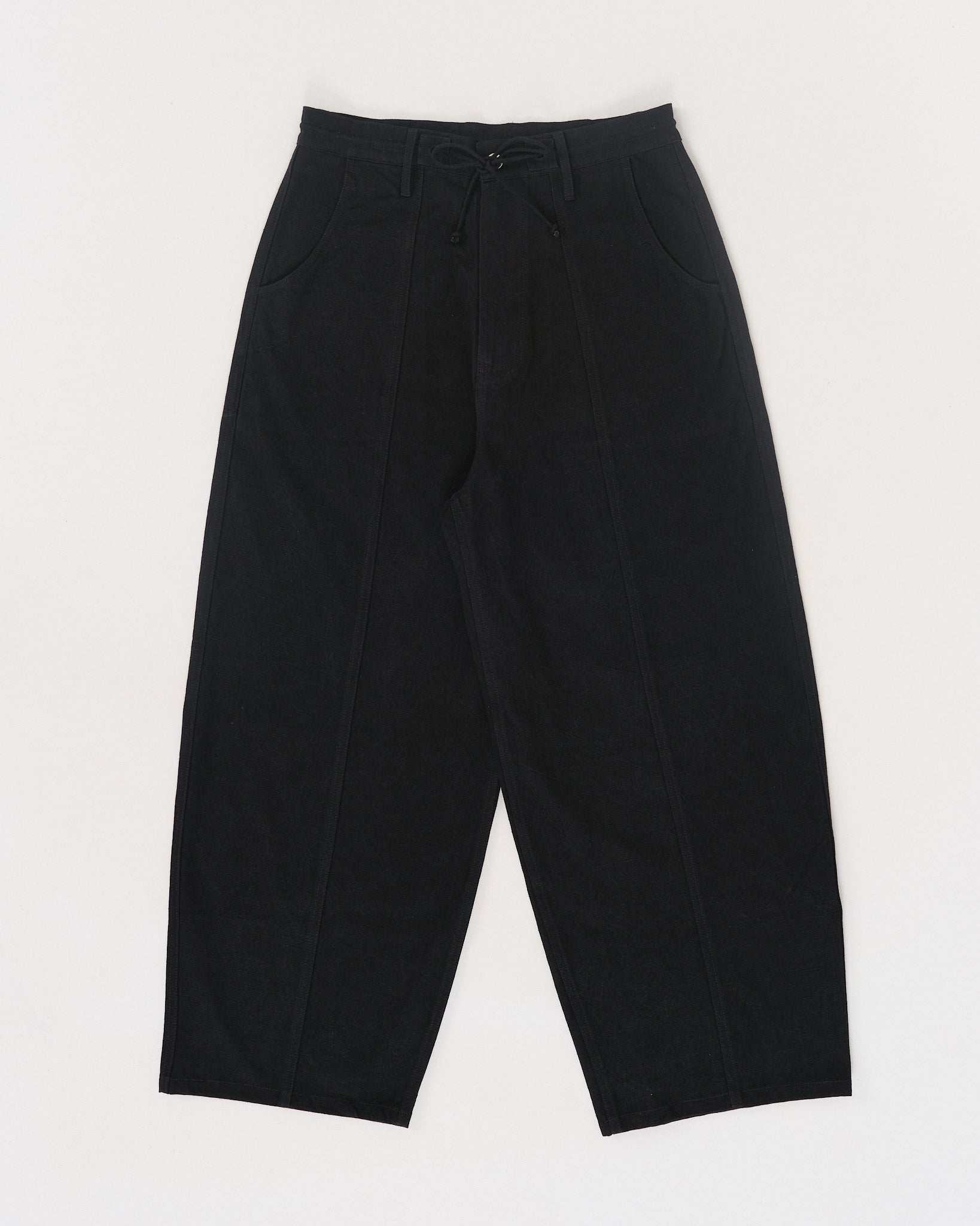 Document Pants - Black Slub