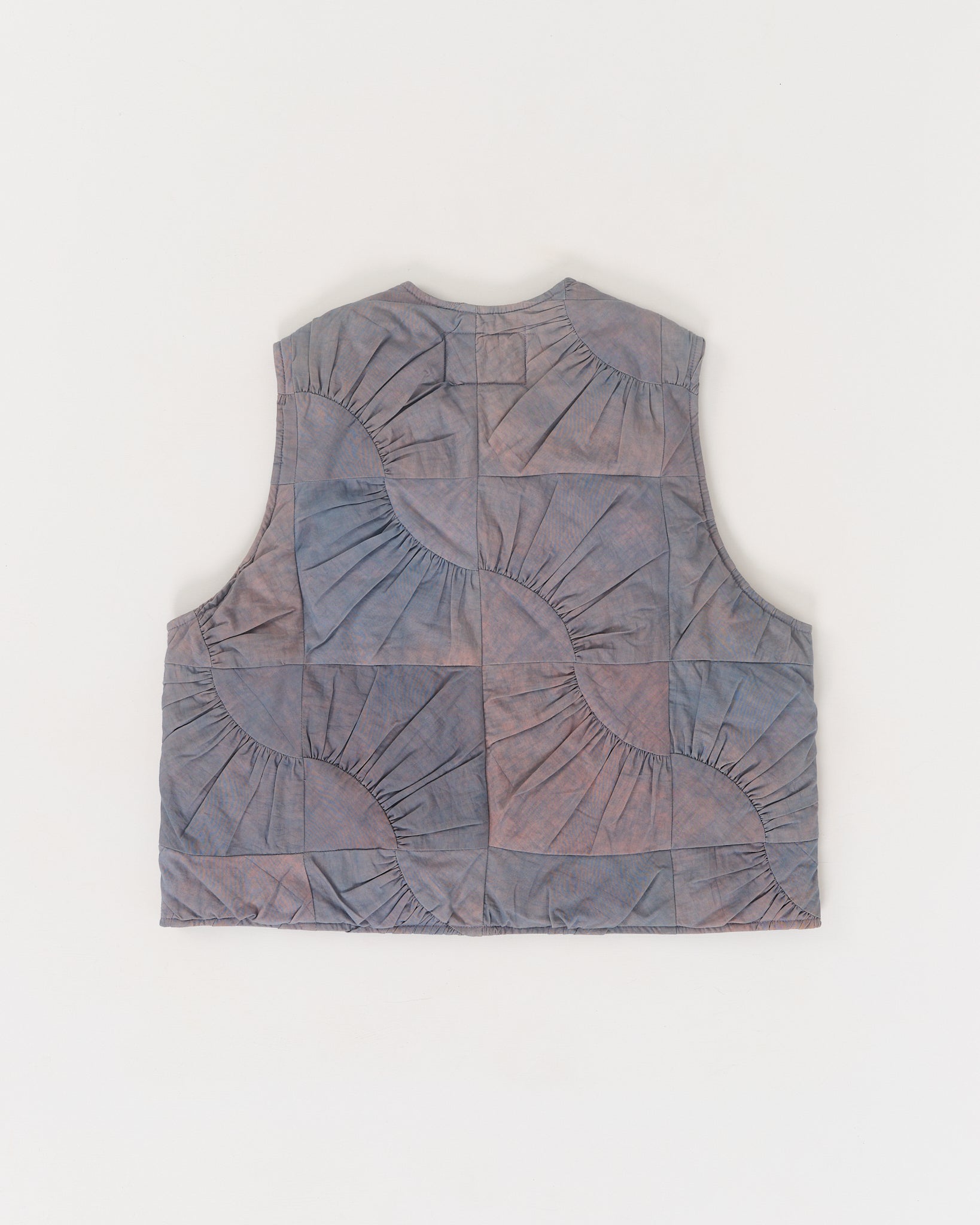 Pluto Vest - Purple Wandering Patchwork