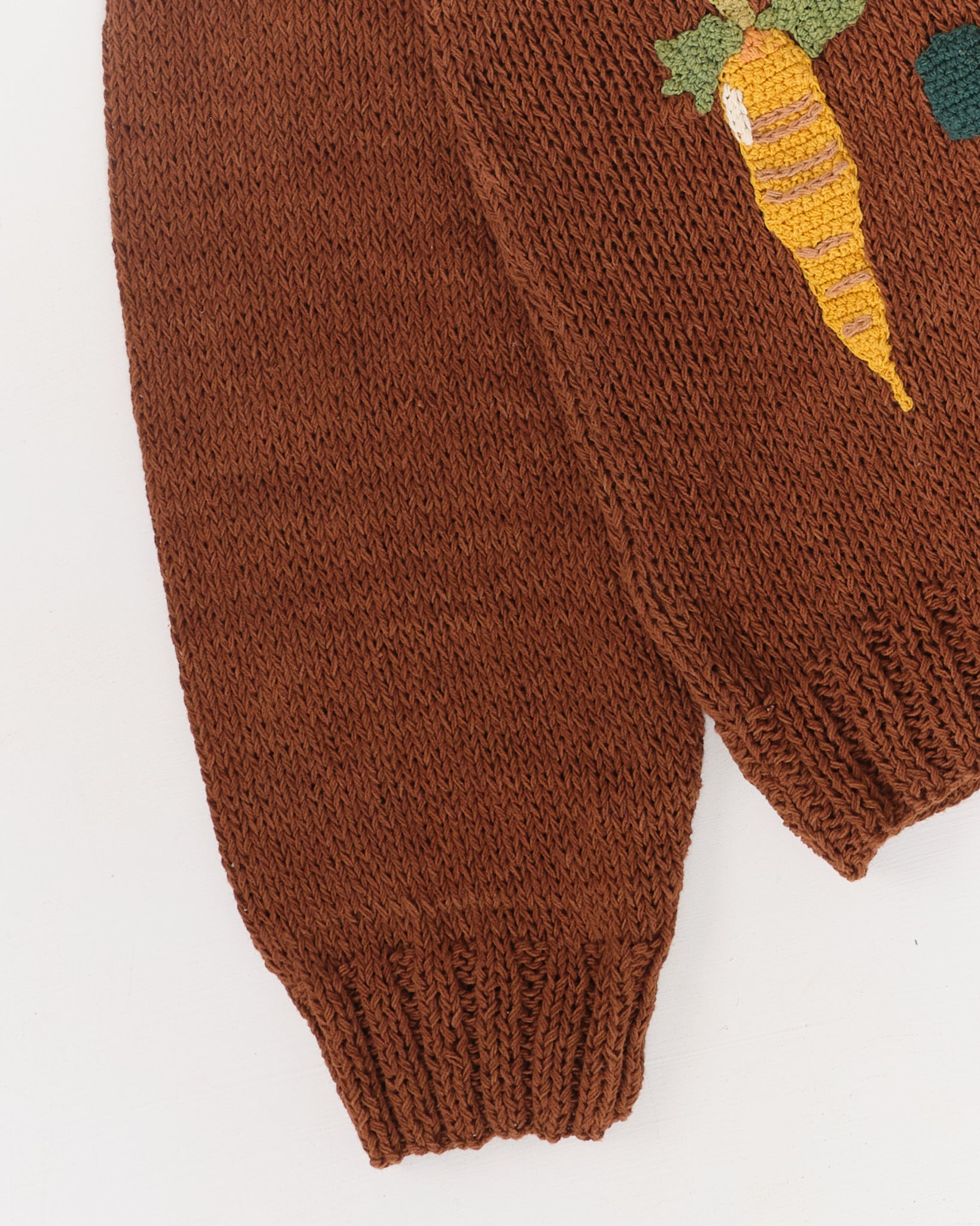 Twinsun Knit Cardigan - Brown Rooting For You