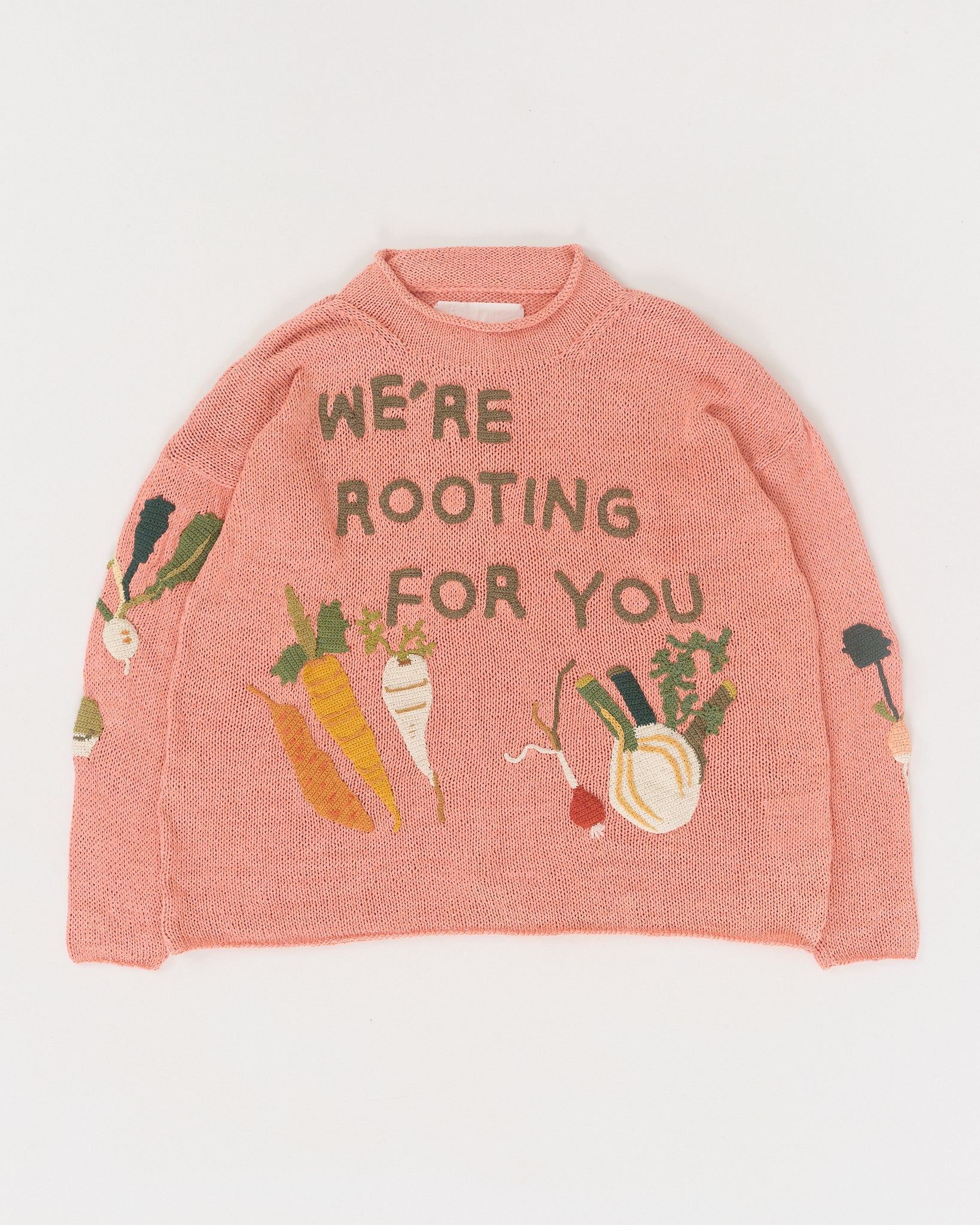 Twinsun Knit Rollneck - Pink Rooting For You