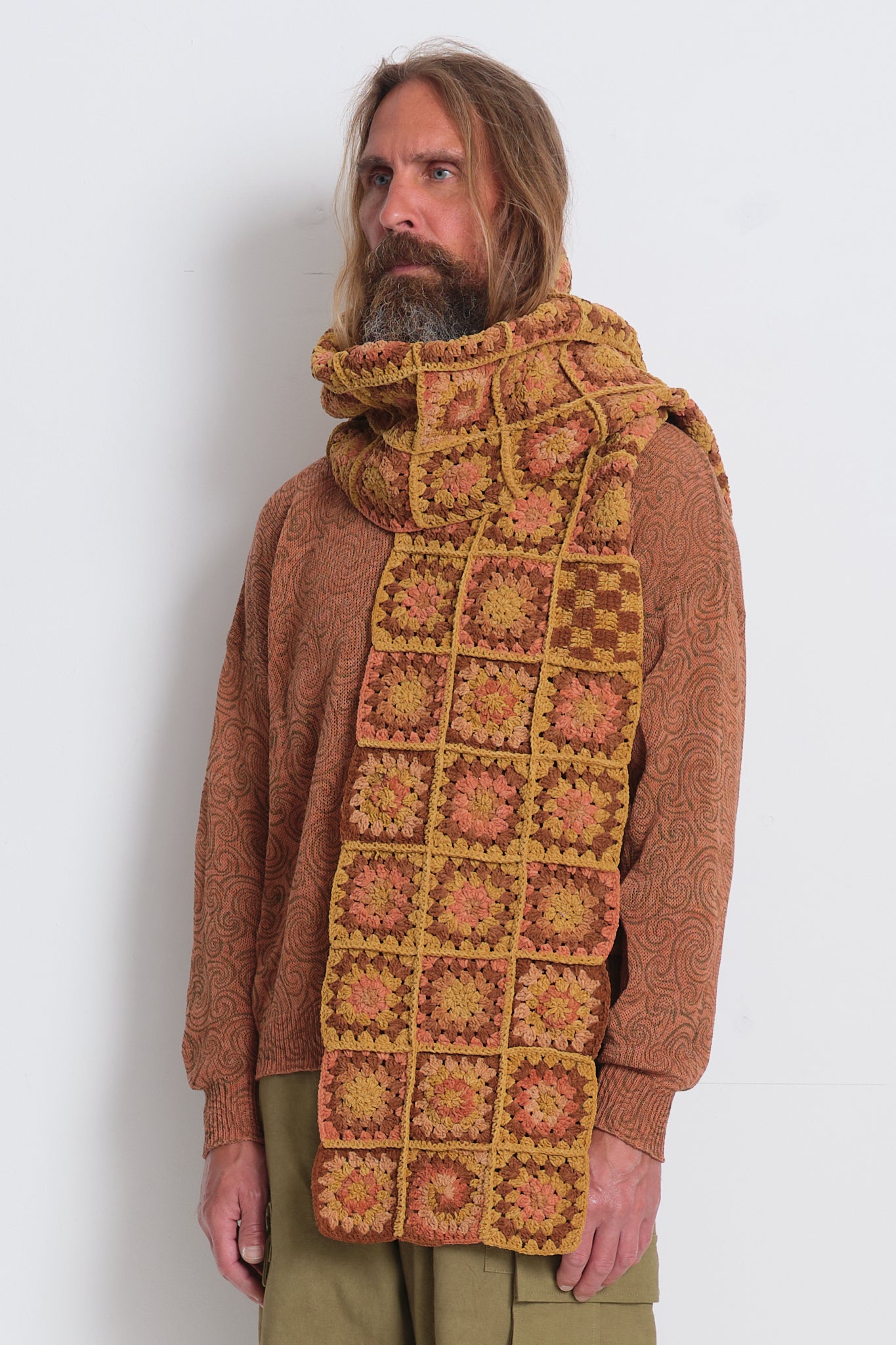 Piece Scarf Slim - Terracotta