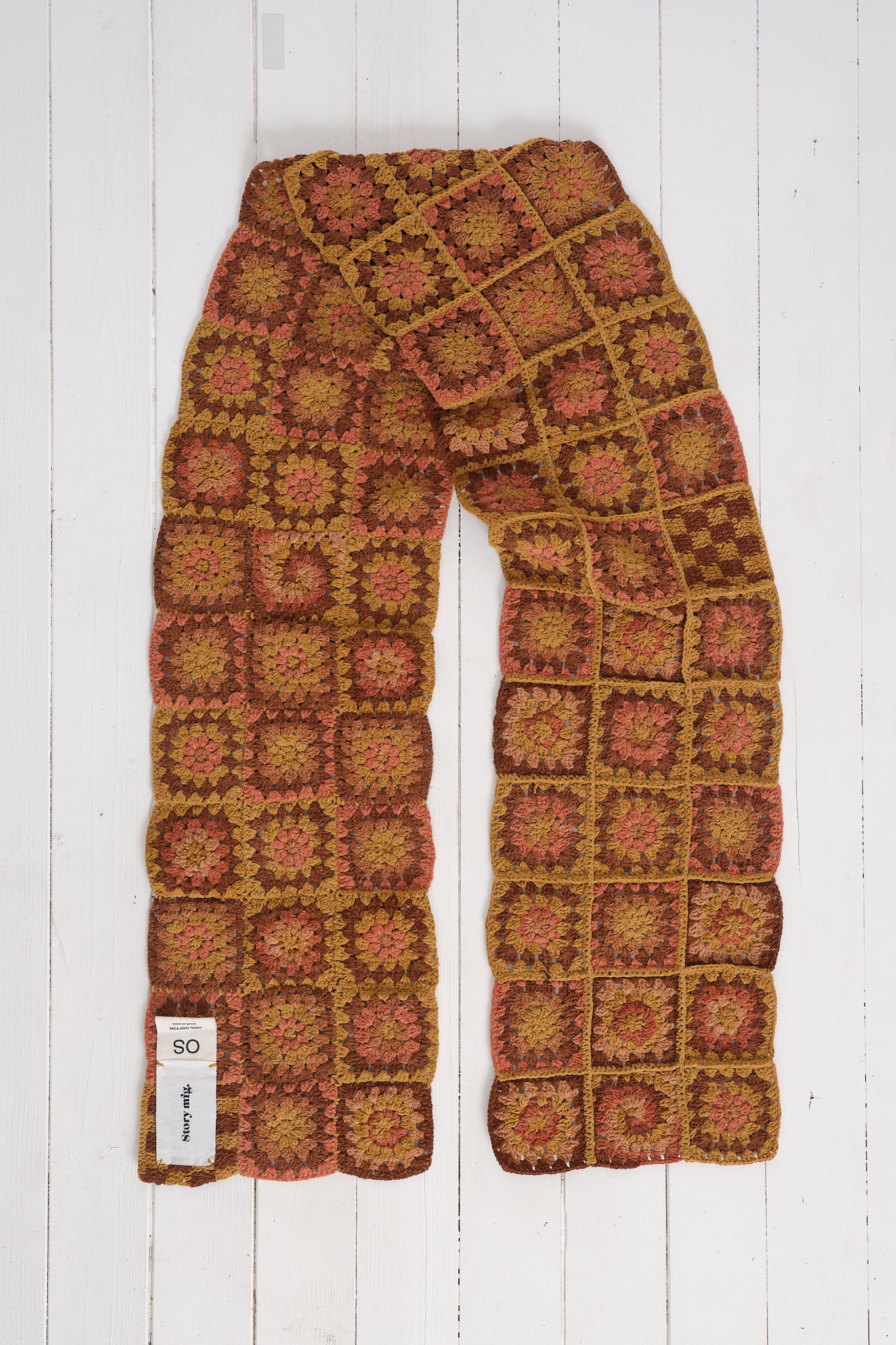 Piece Scarf Slim - Terracotta