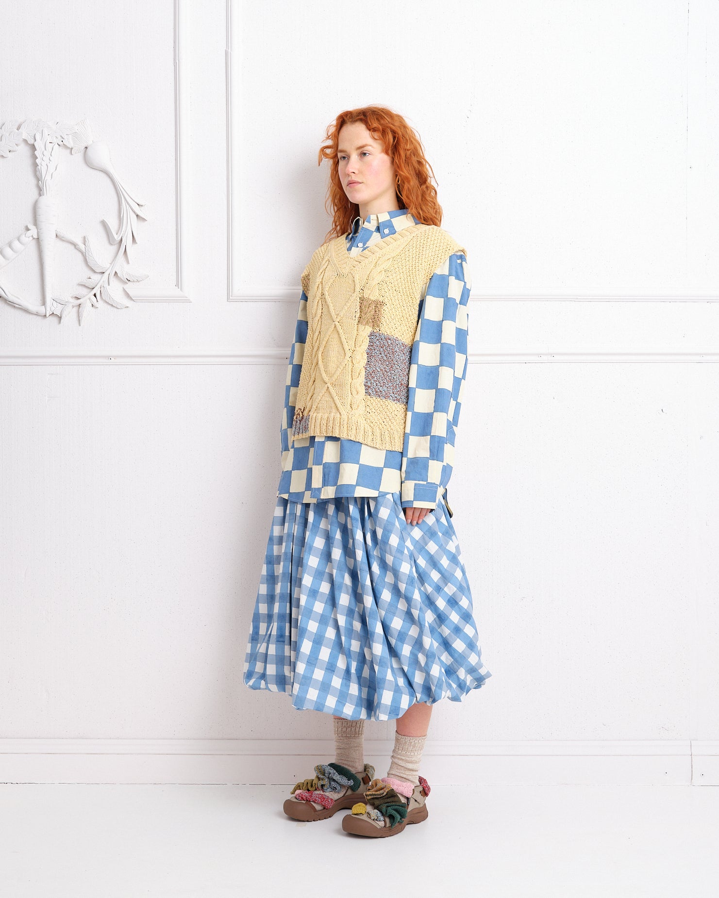 Marsh Skirt - Chunky Gingham