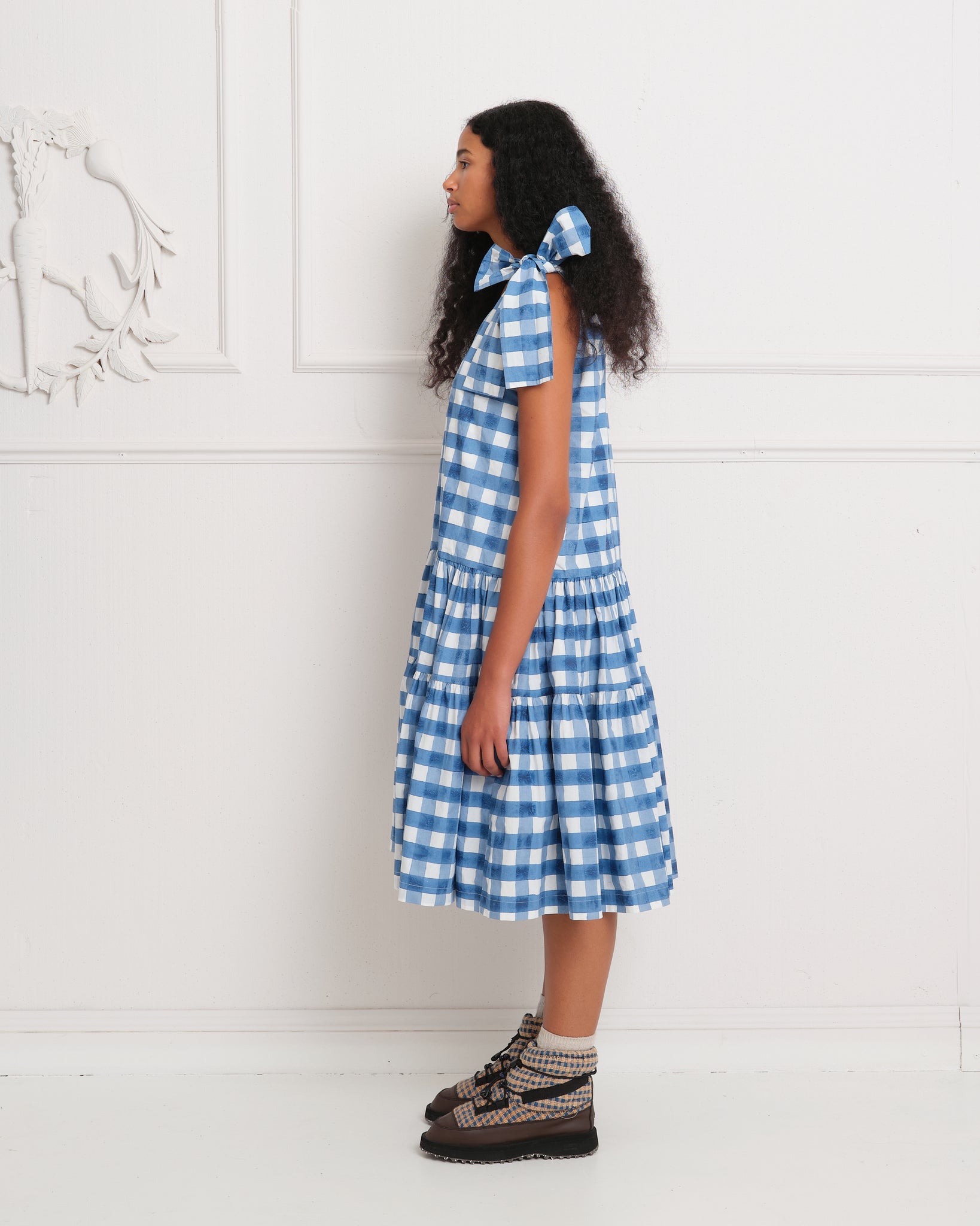 Beebalm Dress - Chunky Gingham