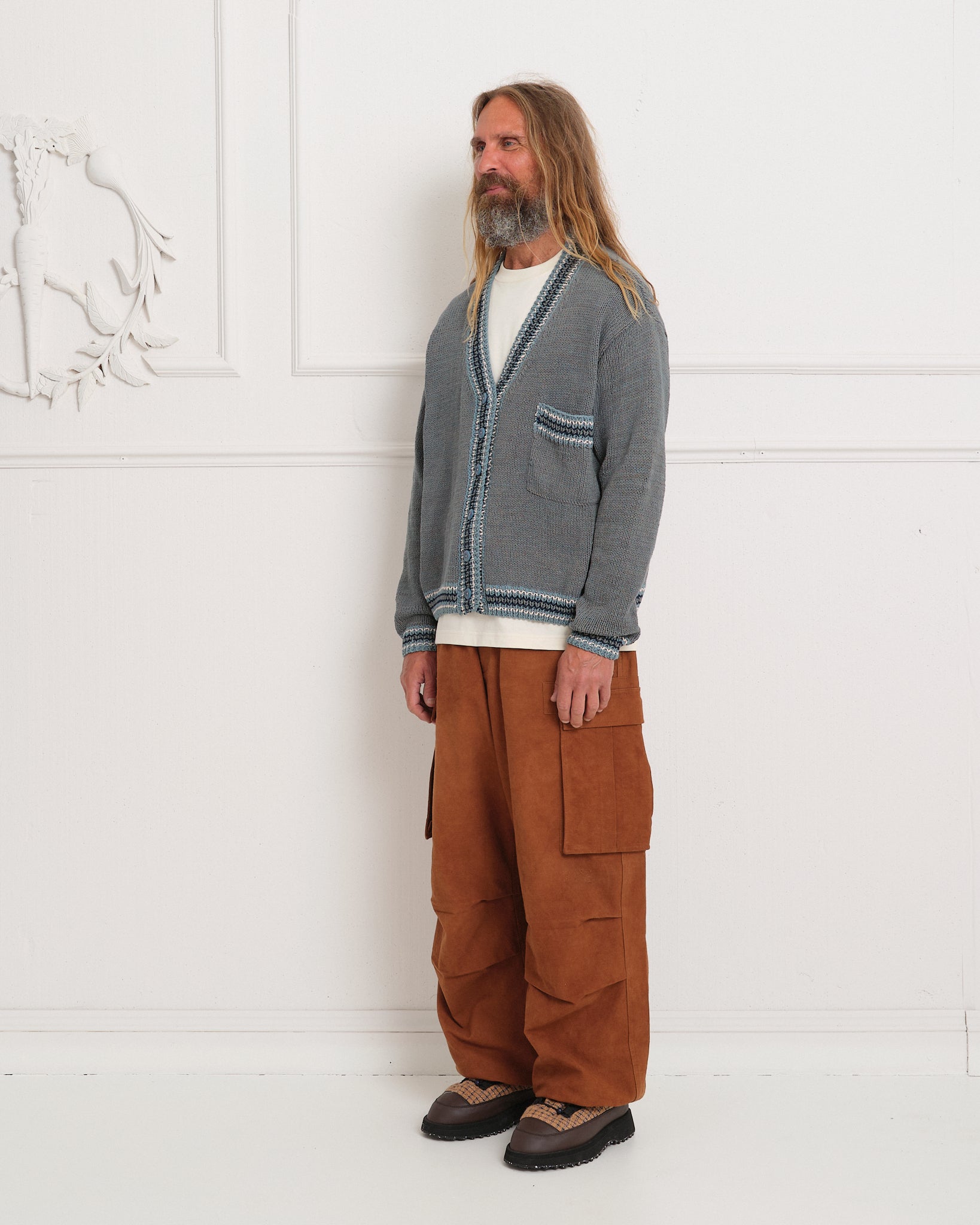 Peace Pants - Bark Brown Slub