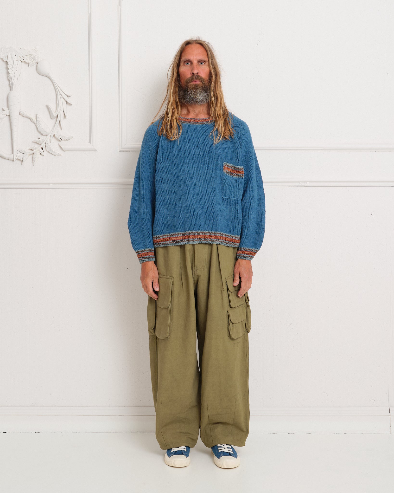 Forager Pants - Olive Slub