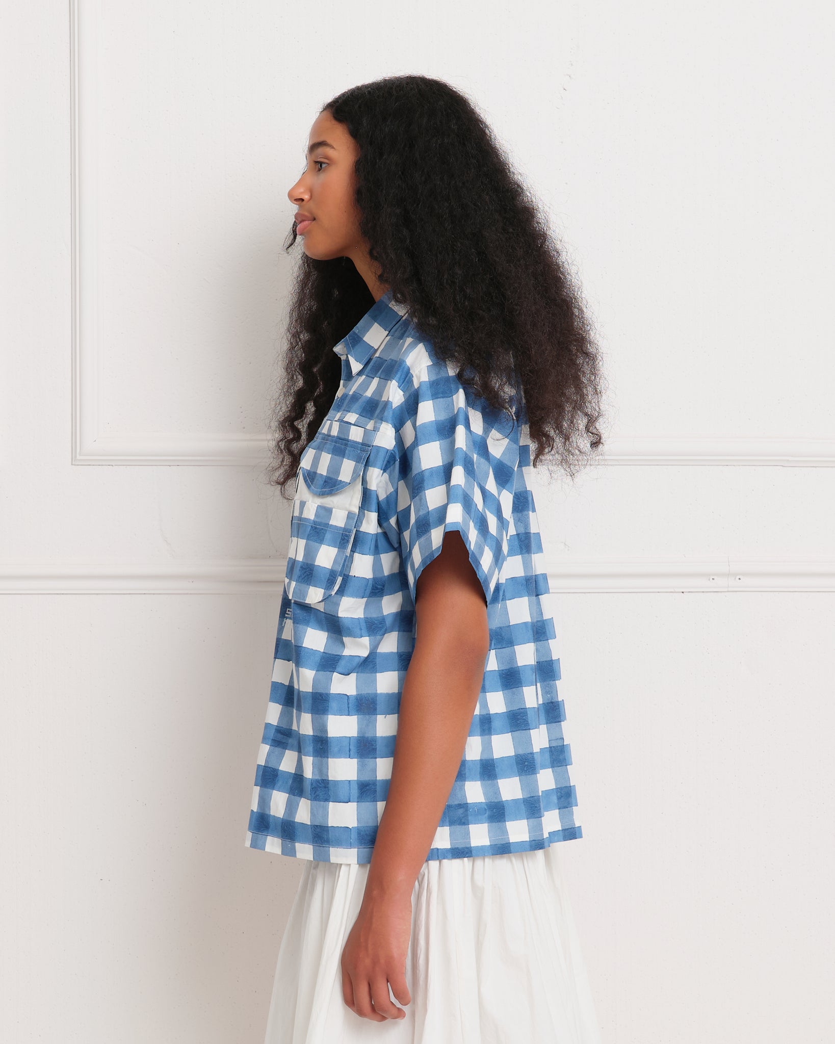 Conch Shirt - Chunky Gingham