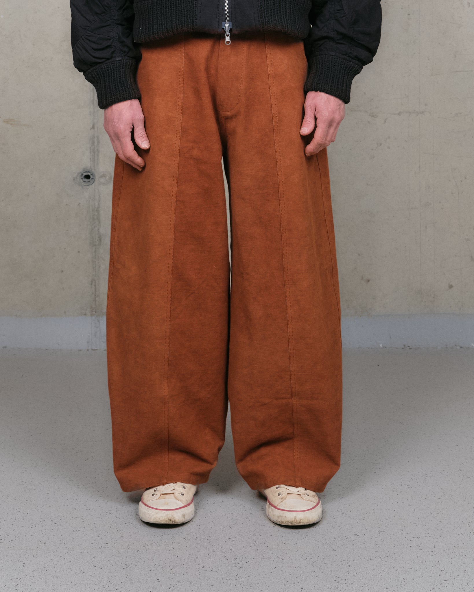 Document Pants - Bark Brown Slub