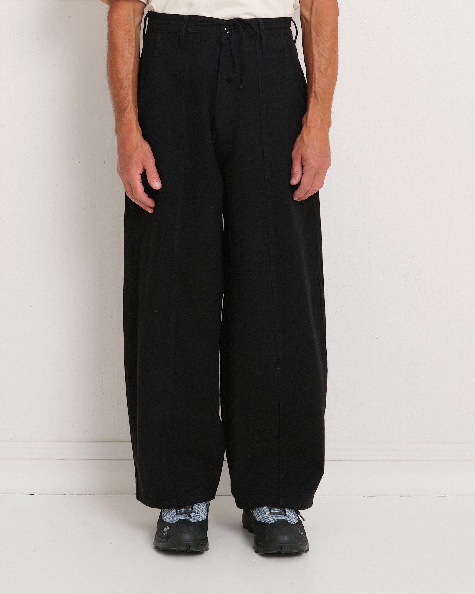 Document Pants - Black Slub