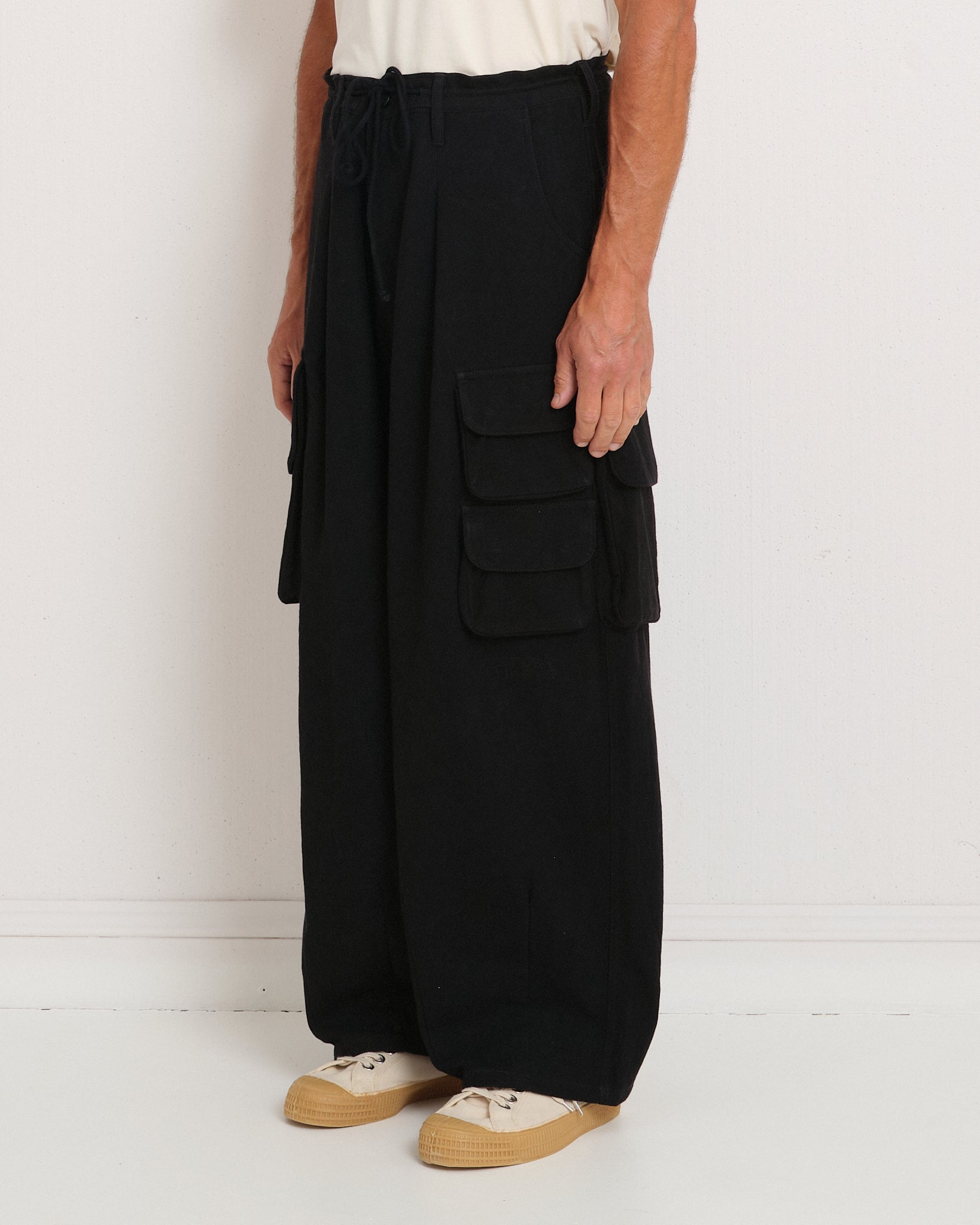 Forager Pants - Black Slub