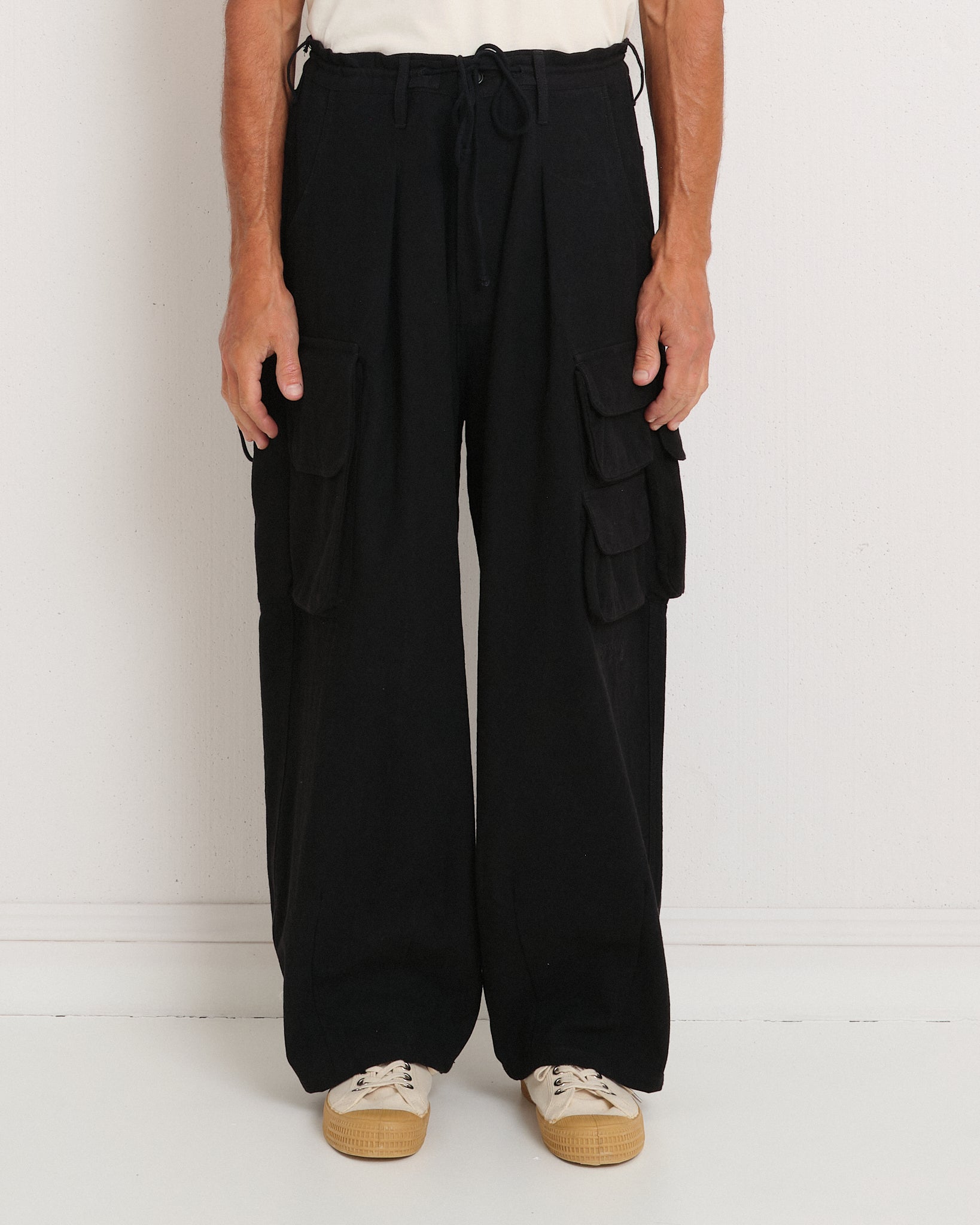 Forager Pants - Black Slub