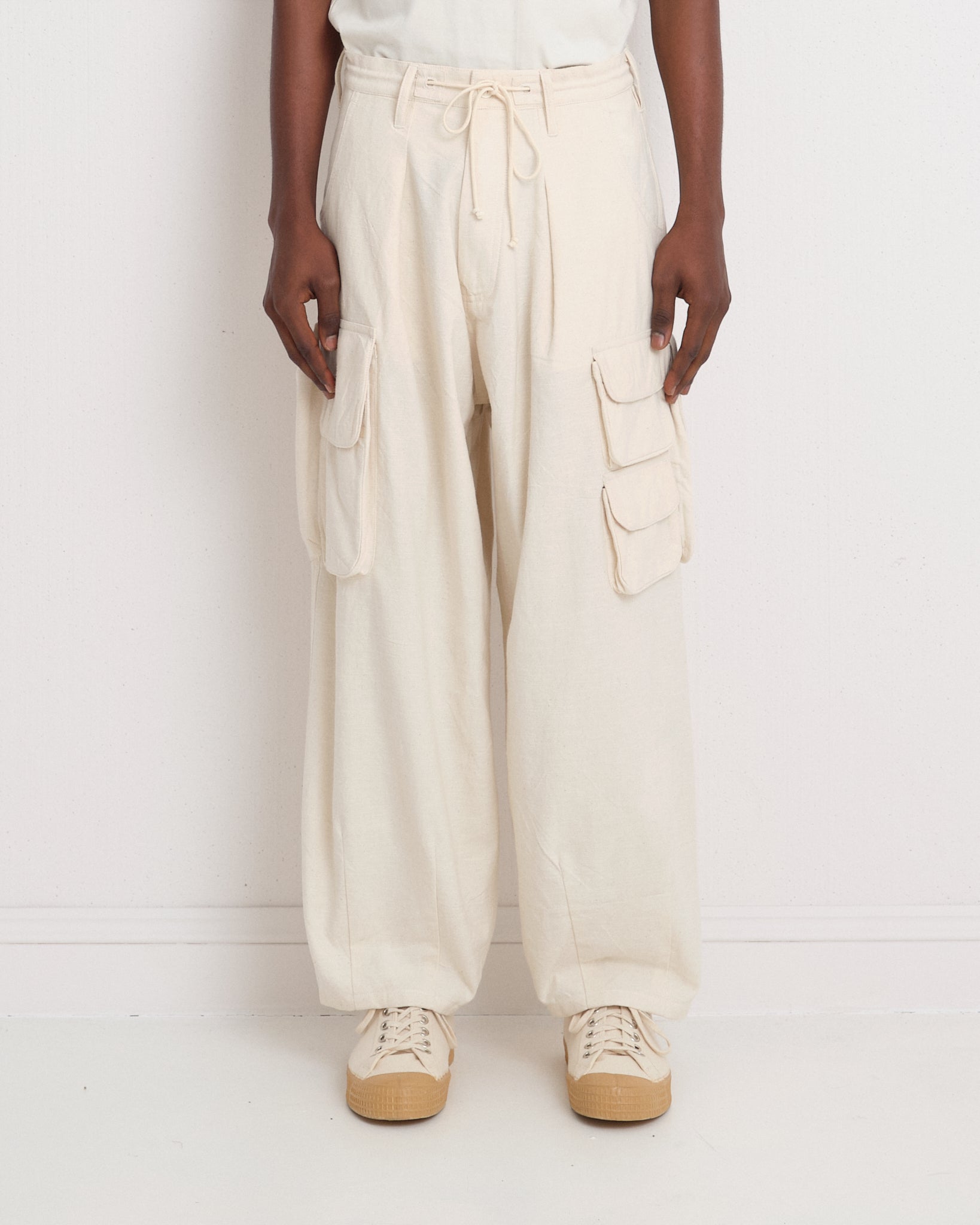 Forager Pants - Ecru Slub