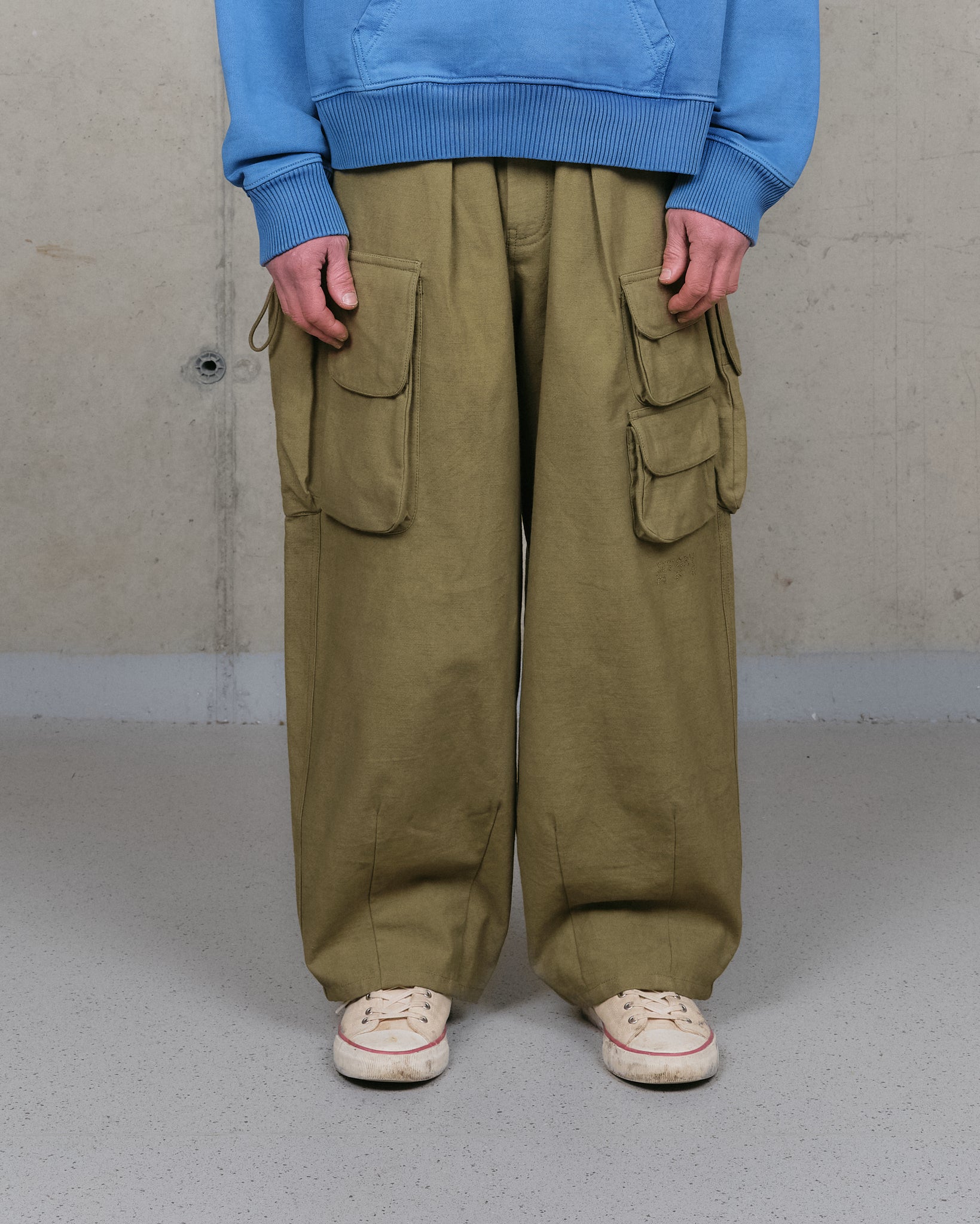 Forager Pants - Olive Slub