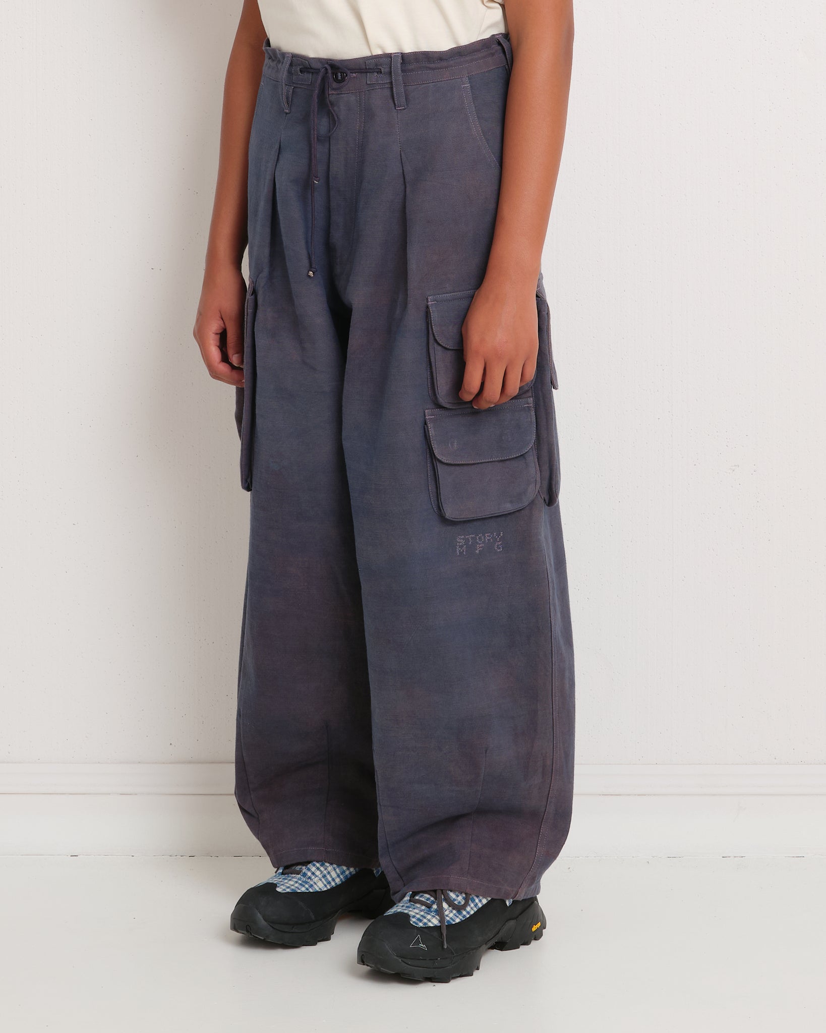 Forager Pants - Purple Slub