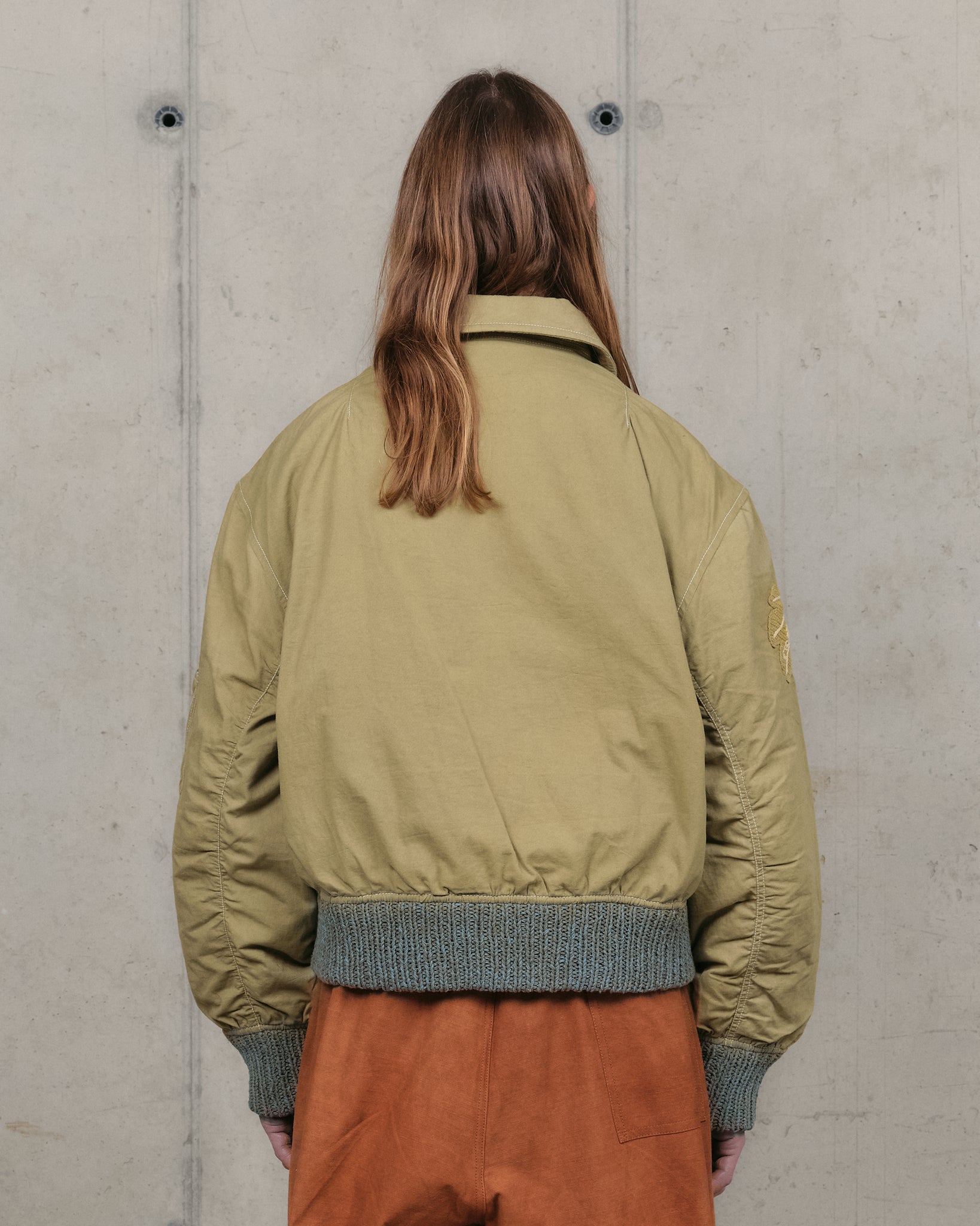 Grain Jacket - Olive Wonky-Wear