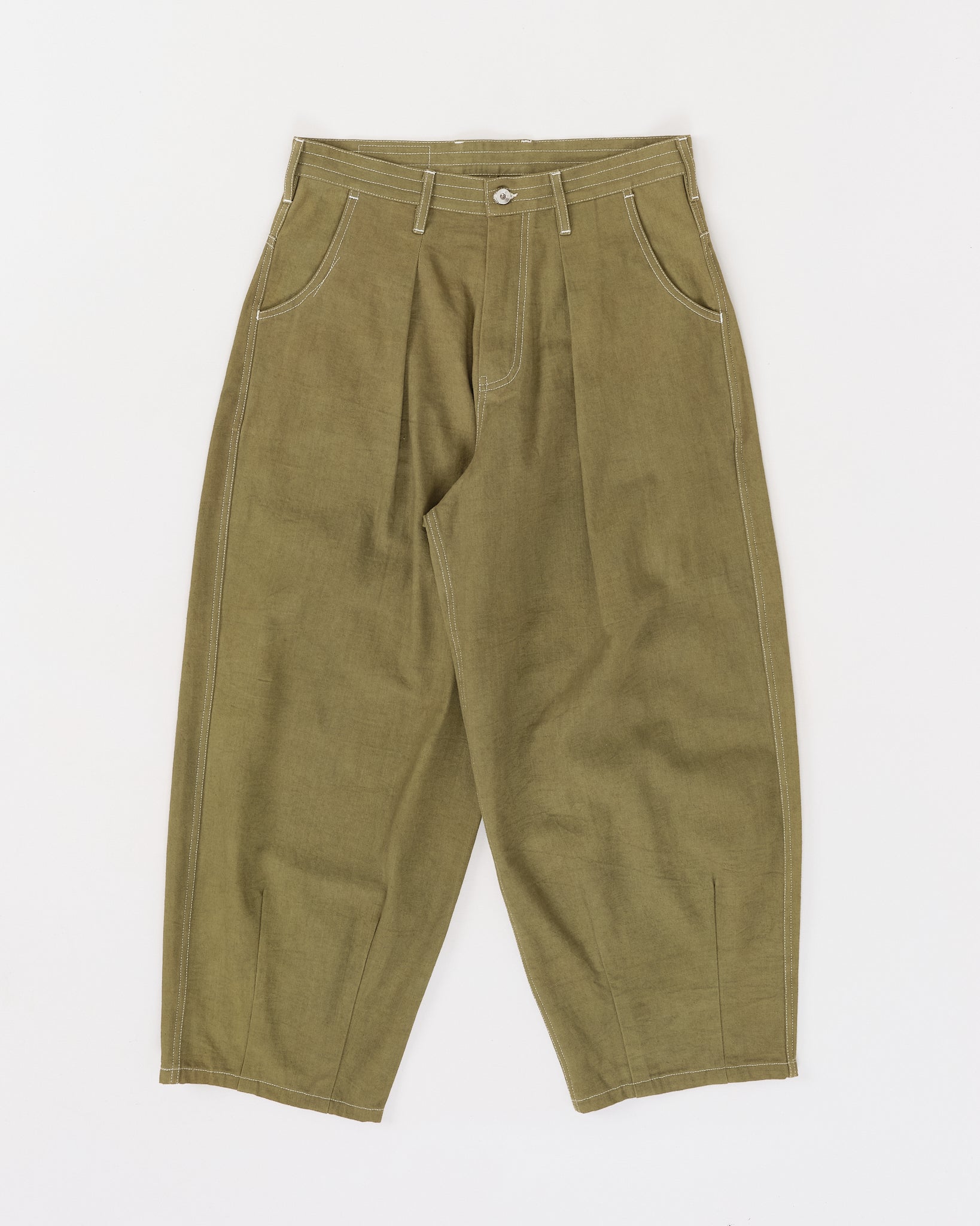 Lush Pants - Olive Wonky-Wear