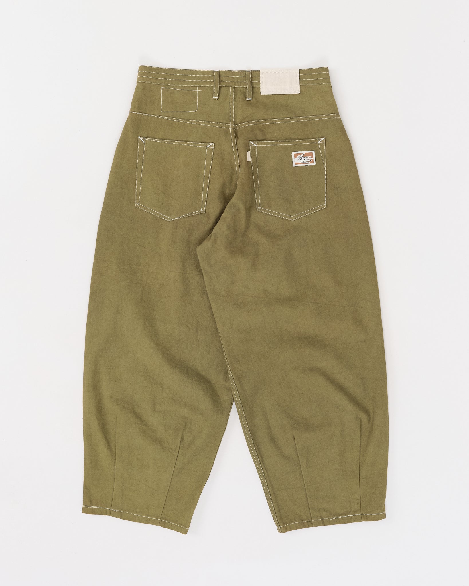 Lush Pants - Olive Wonky-Wear