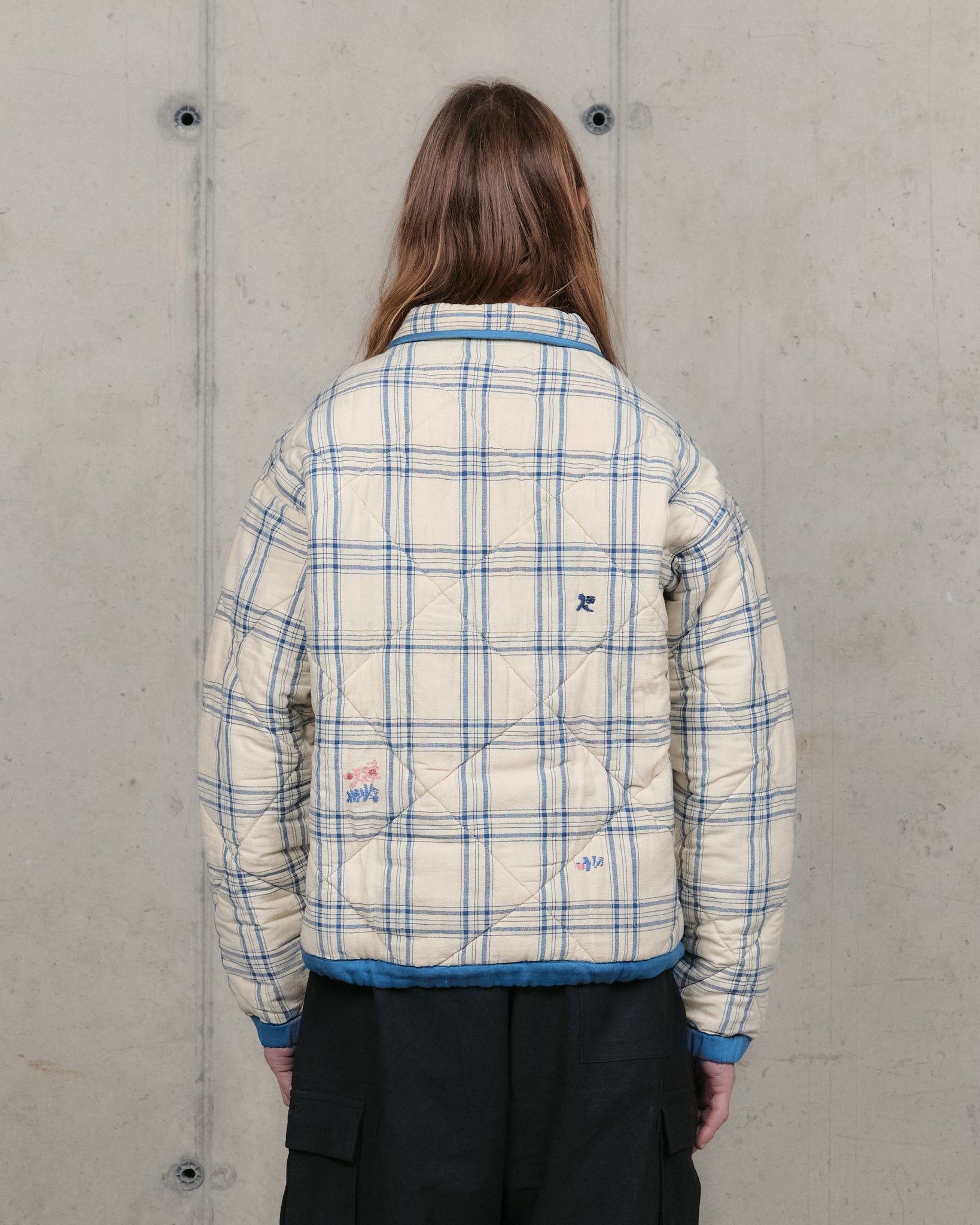 Mineral Pullover - French Gingham Interrupted