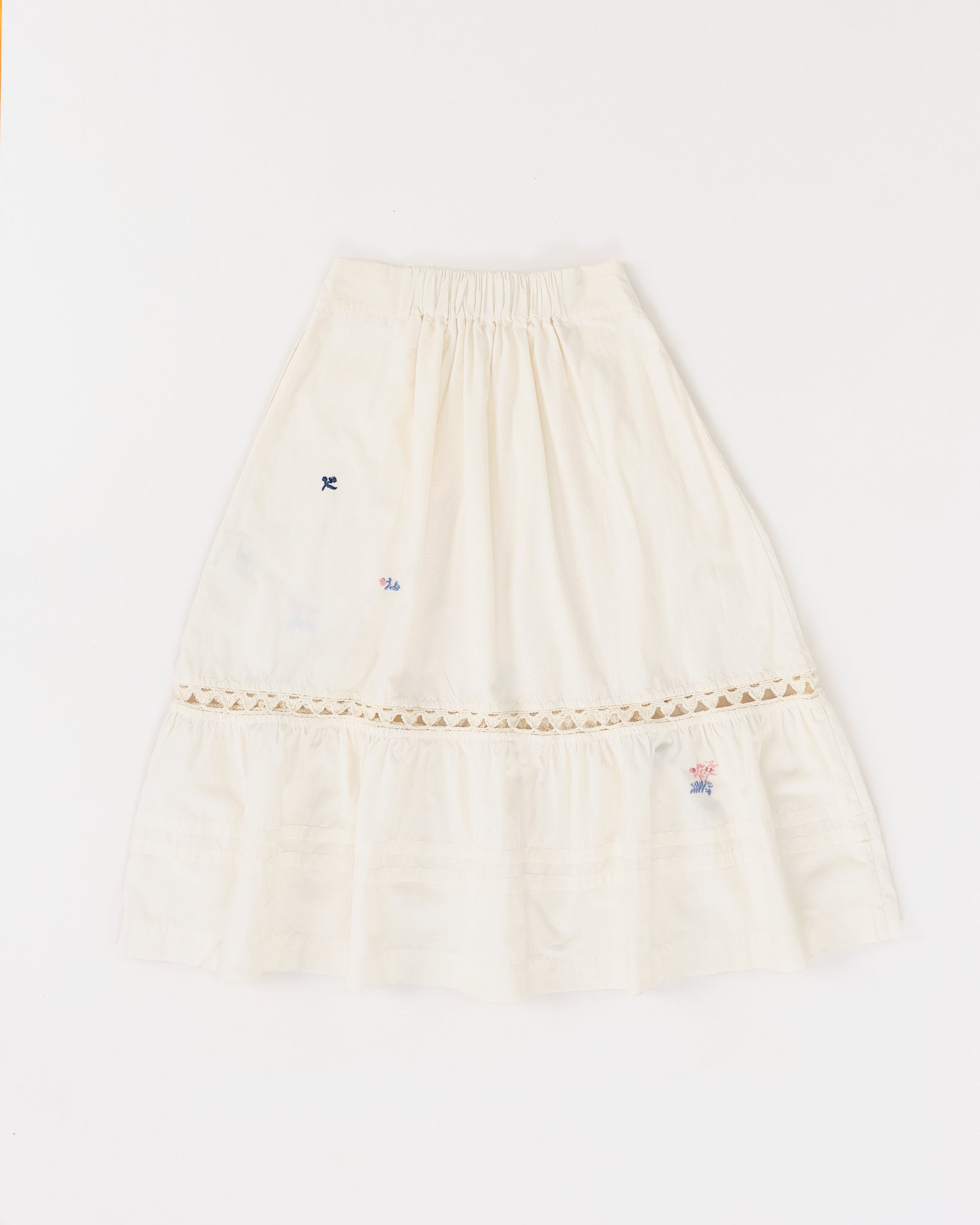 Nutmeg Skirt - Ecru Interrupted