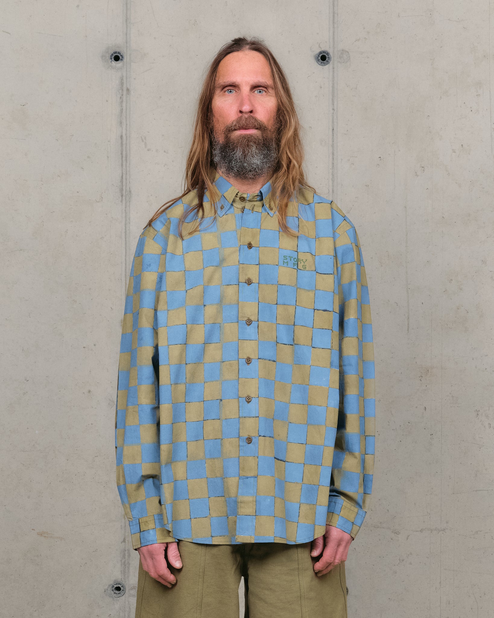 Office Shirt - Evergreen Checker