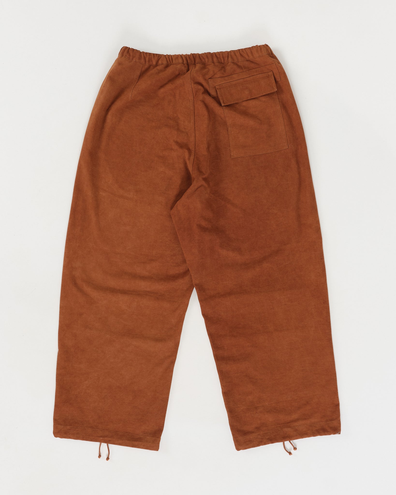 Paco Pants - Bark Brown Slub