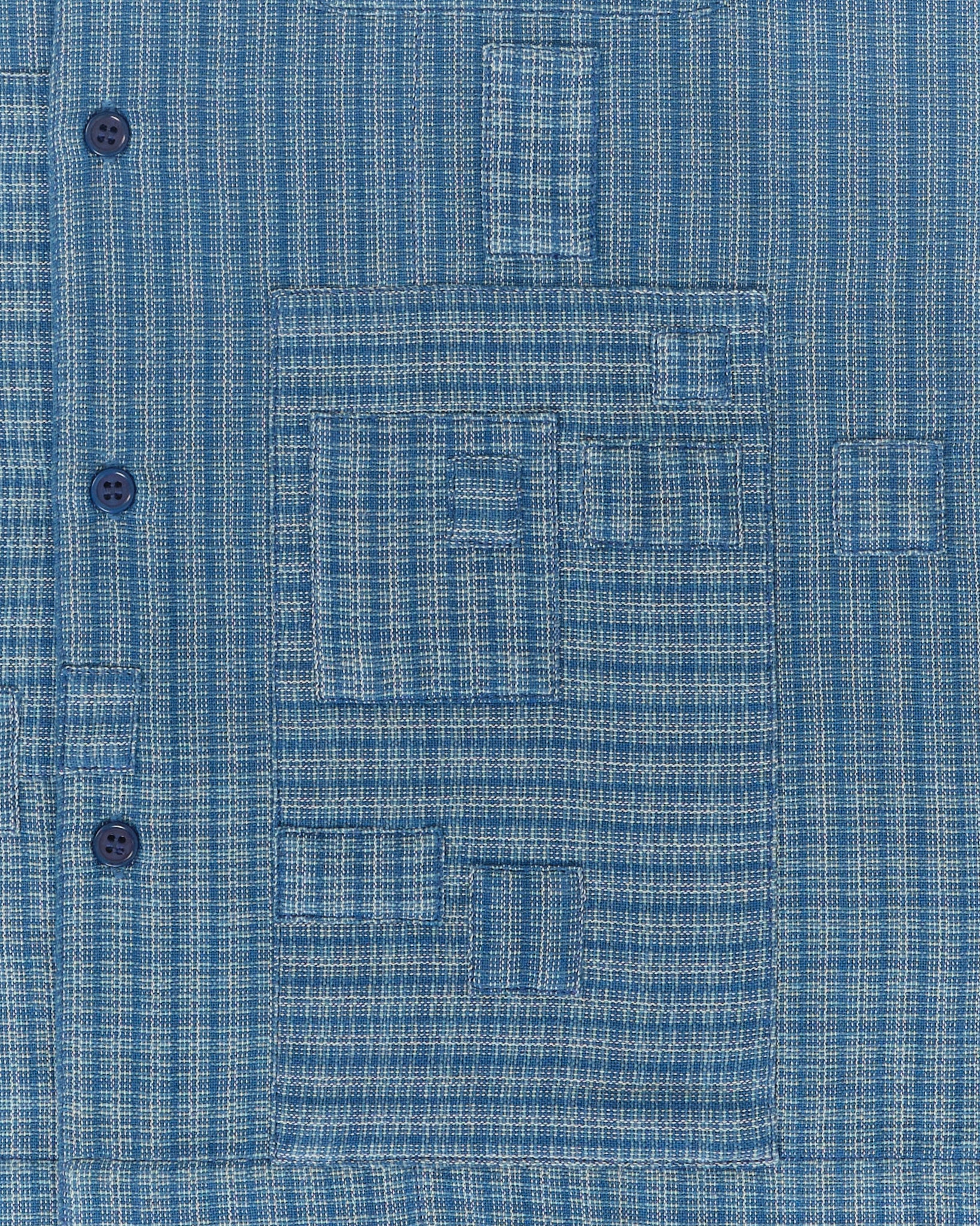 PA Shirt - Indigo Check Scarecrow