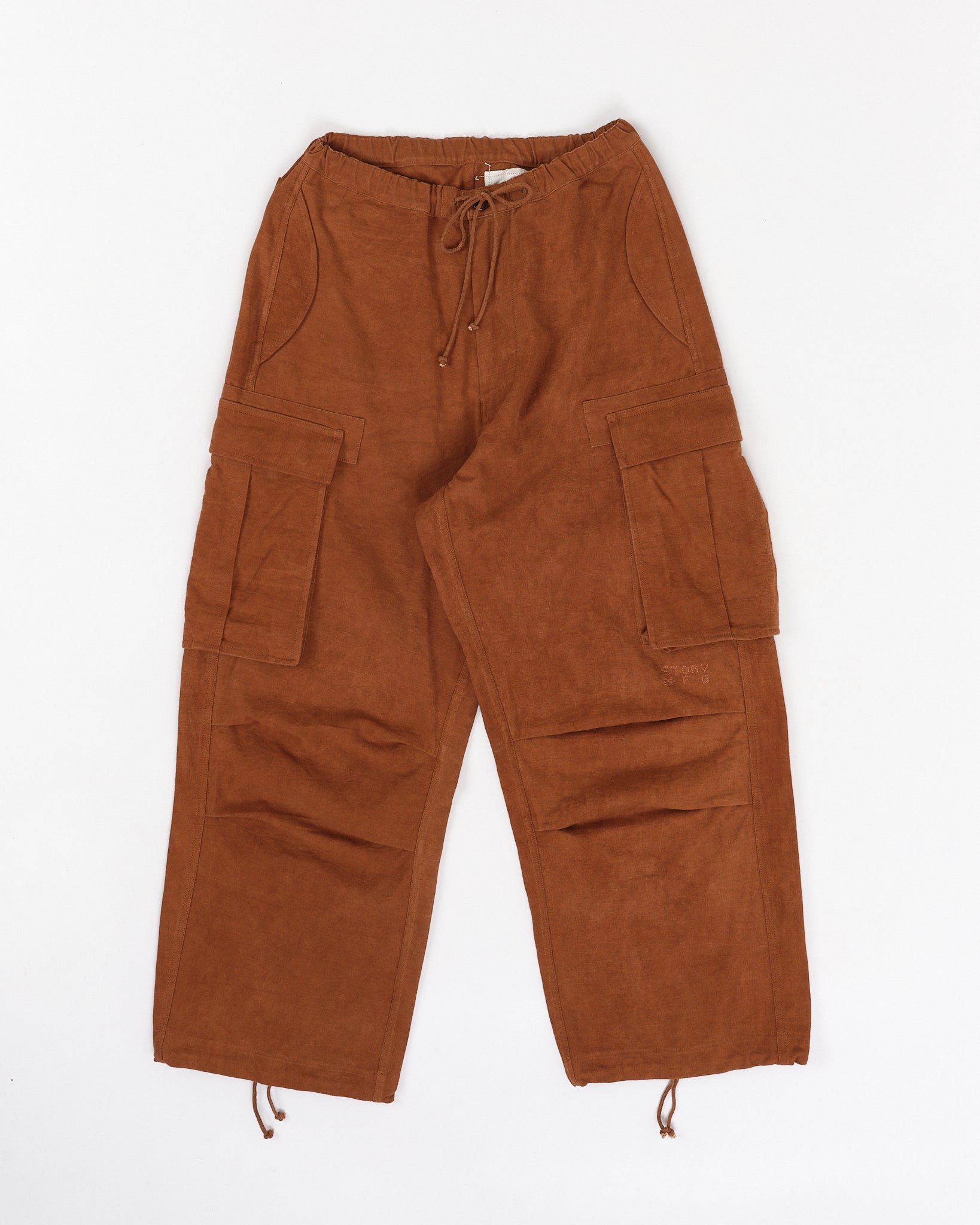 Peace Pants - Bark Brown Slub