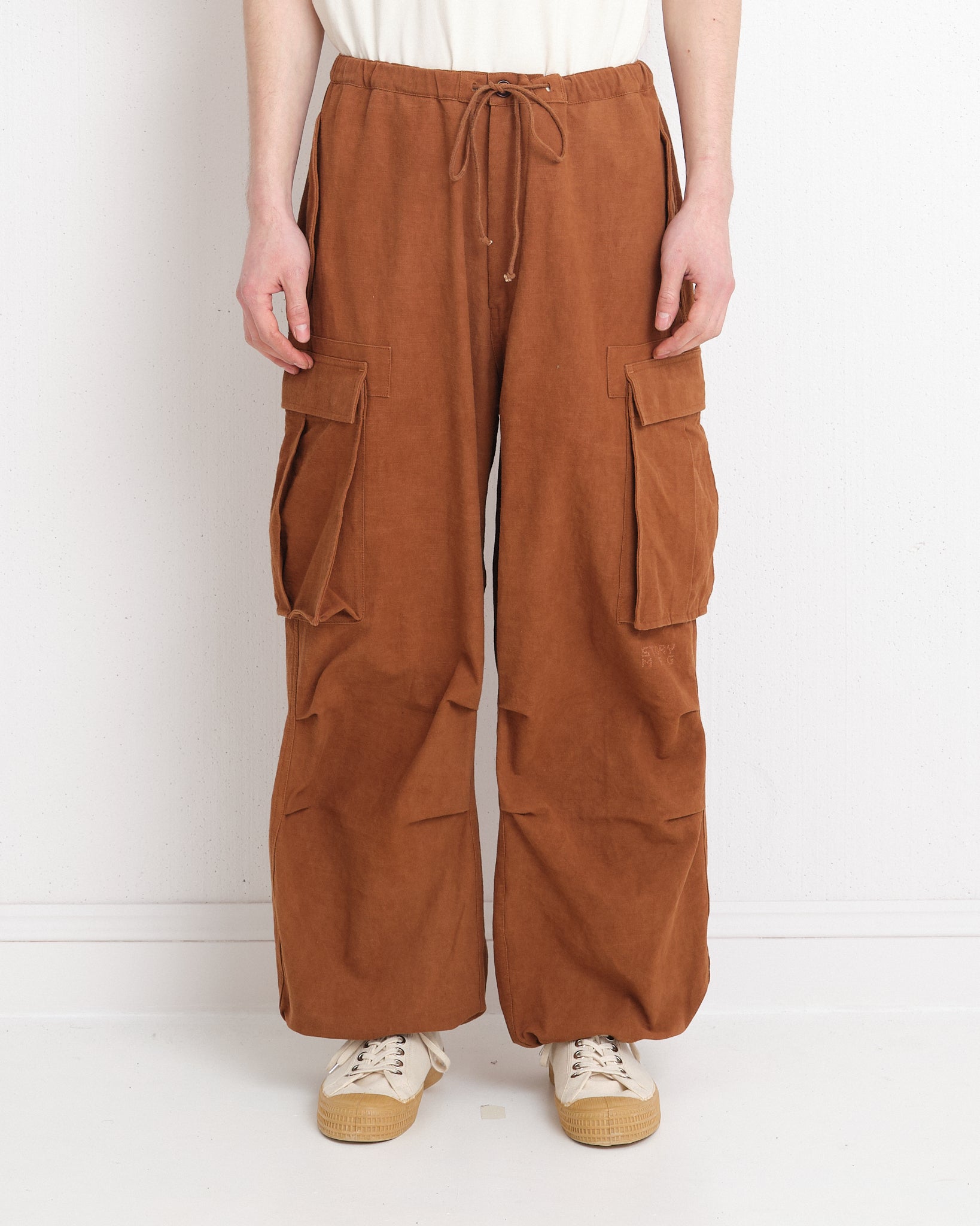 Peace Pants - Bark Brown Slub