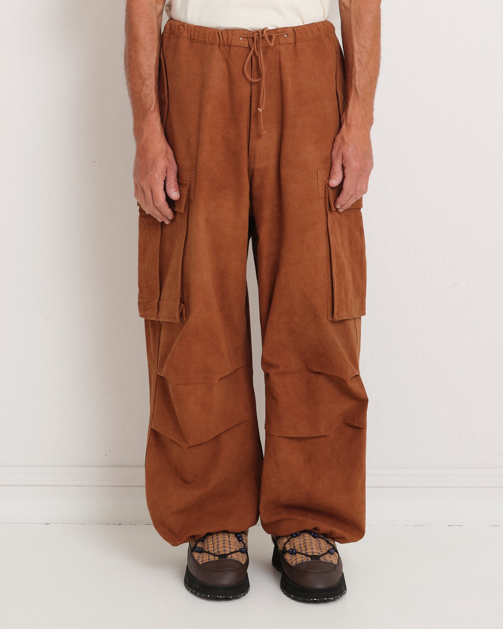 Peace Pants - Bark Brown Slub