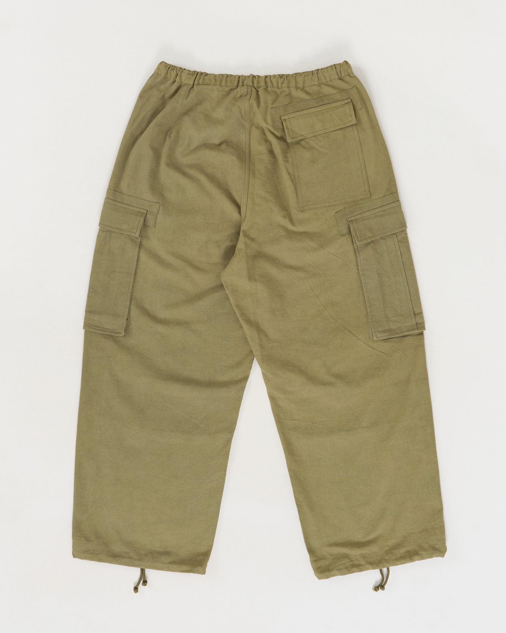 Peace Pants - Olive Slub