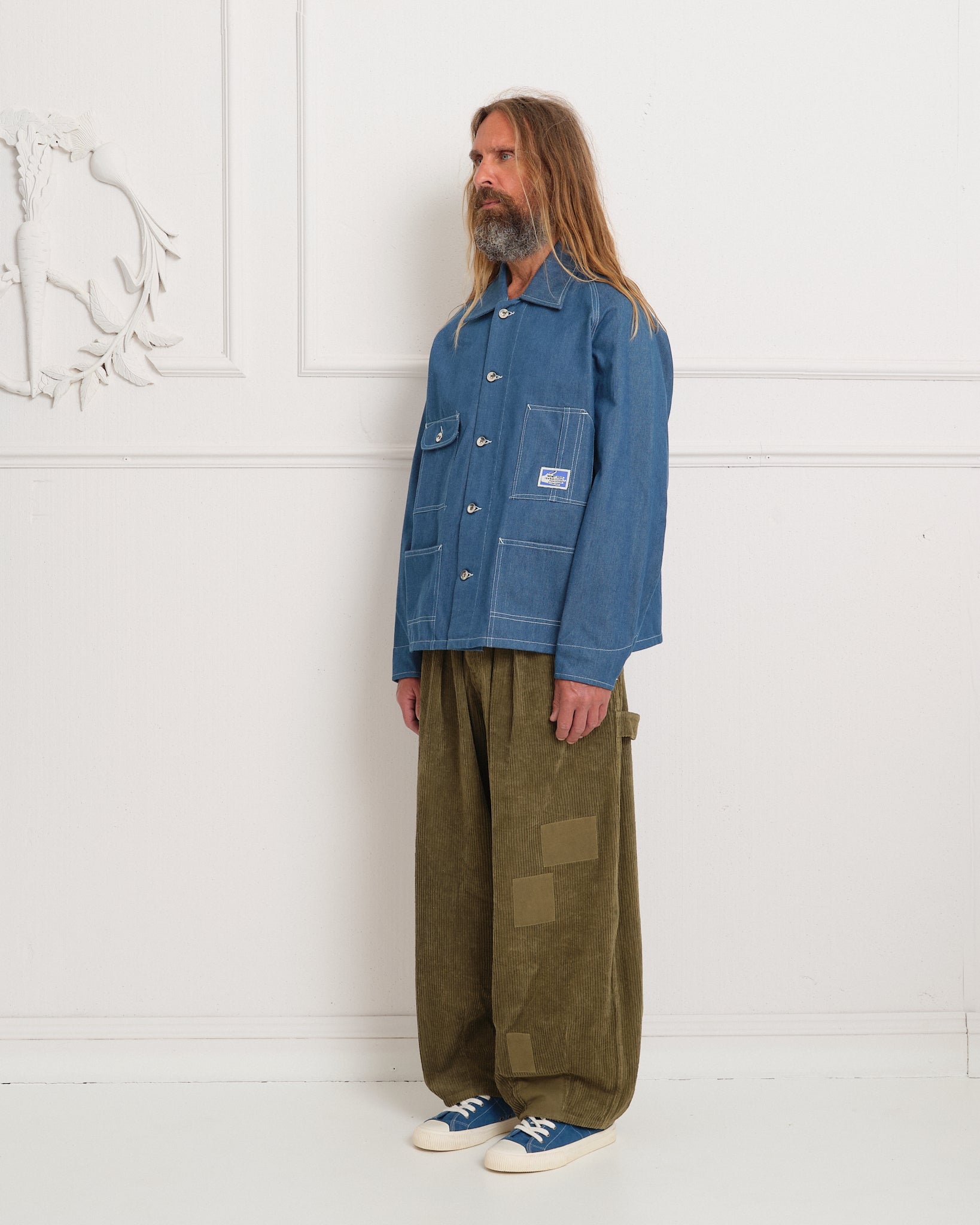 Railroad Jacket - Indigo Denim Wonky-Wear