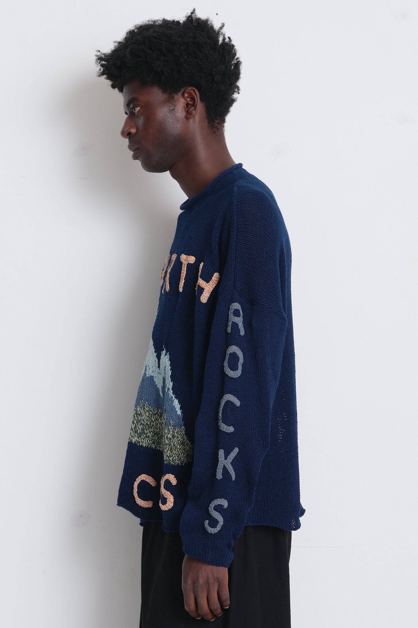 ジビエ Story mfg. Twinsun Rollneck INDIGO MOON | artfive.co.jp