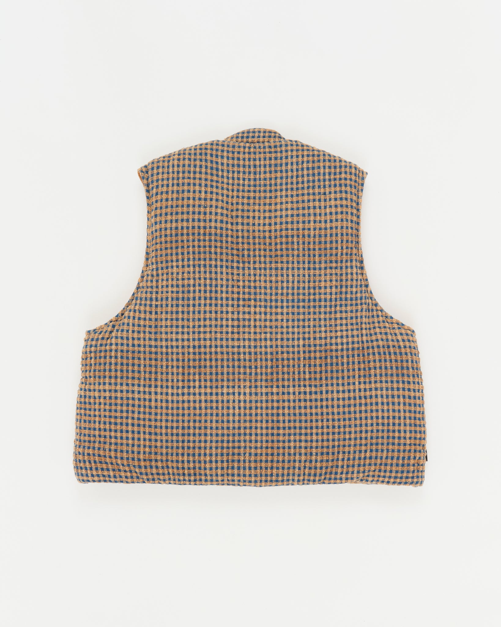 Sahab Vest - Wobbly Check Handloom