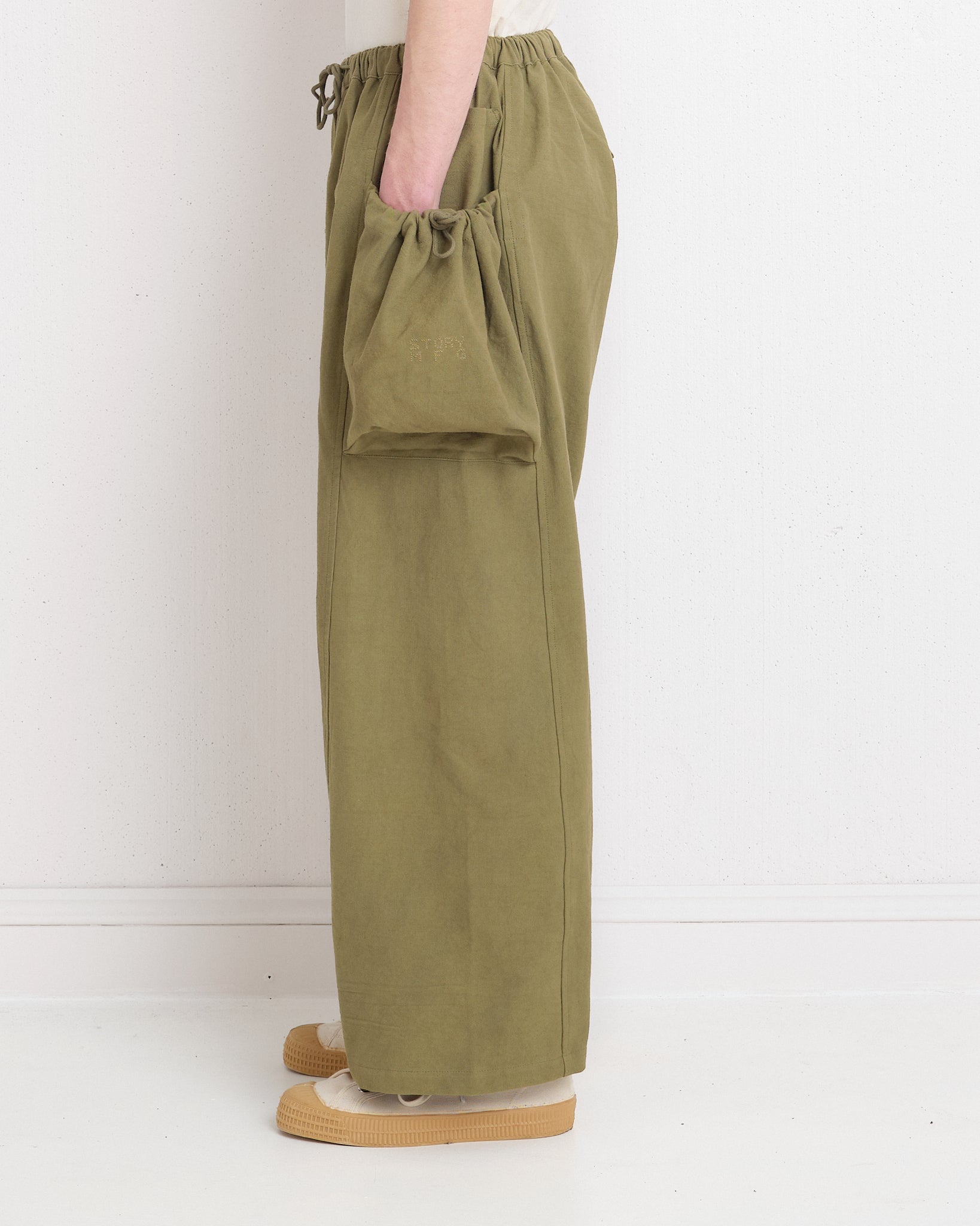 Salt Pants - Olive Slub