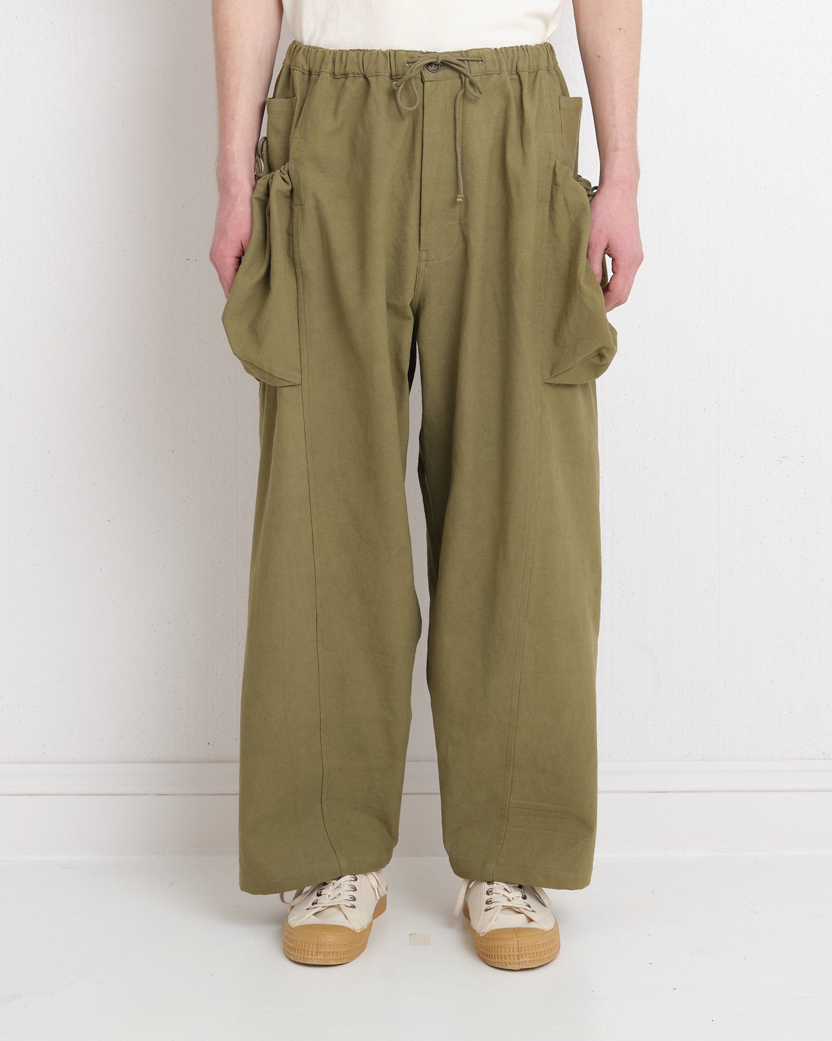 Salt Pants - Olive Slub