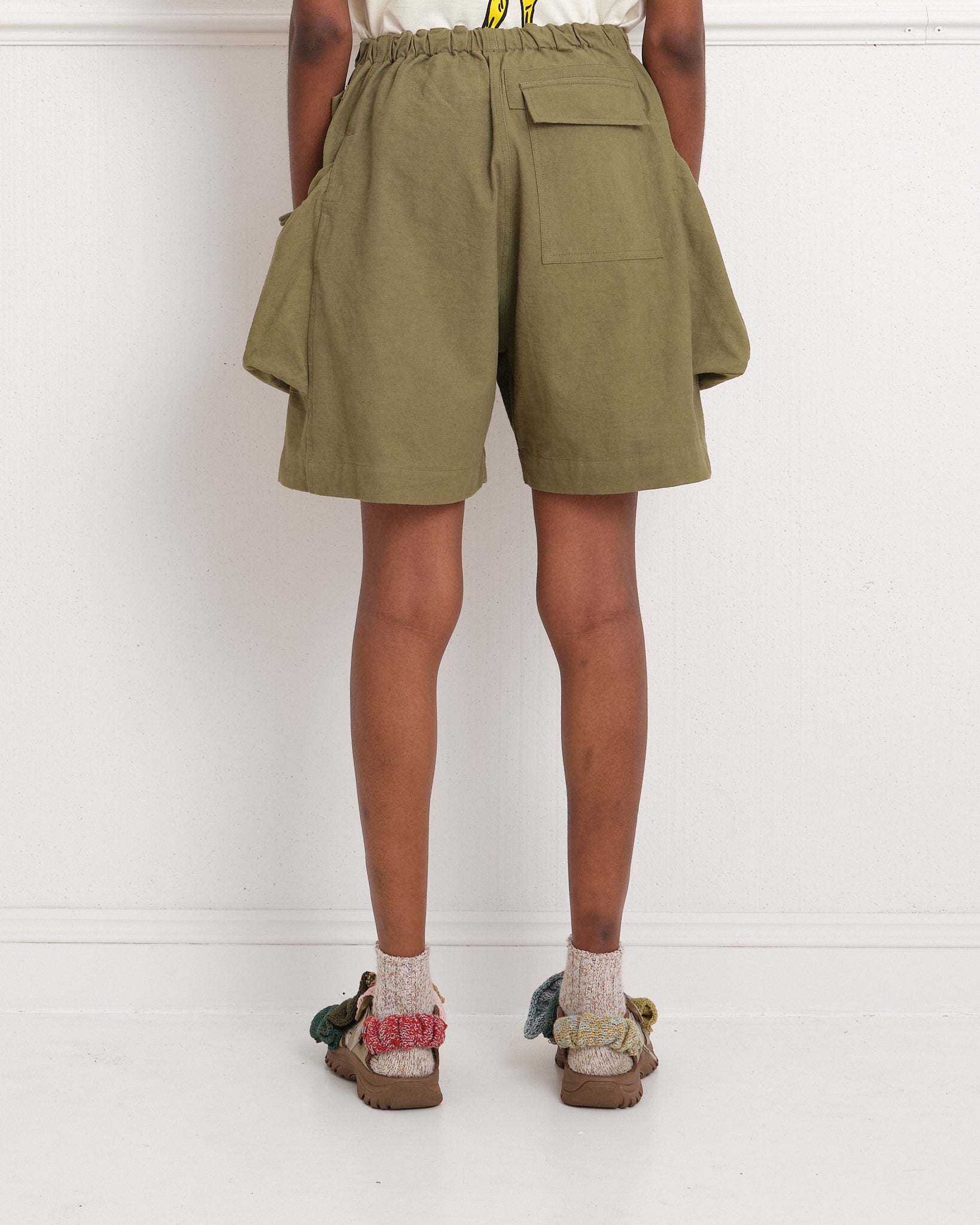 Salt Shorts - Olive Slub