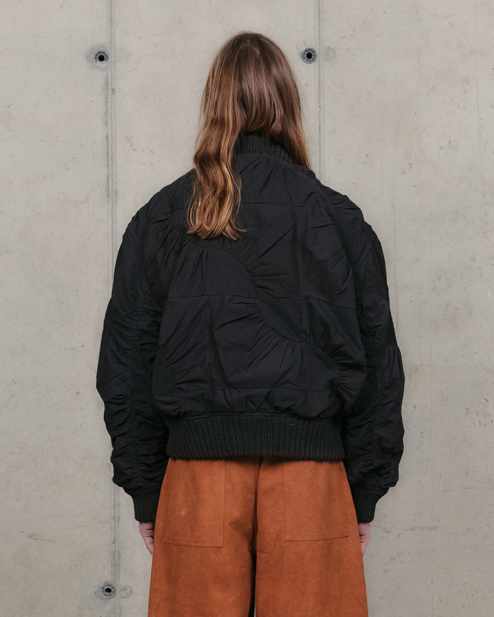 Seed Bomber - Black Wandering Patchwork