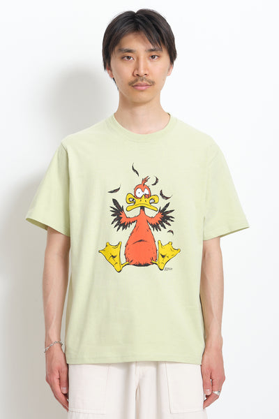 Pistachio Duckman Story Cotton Tee - – SS Recycled