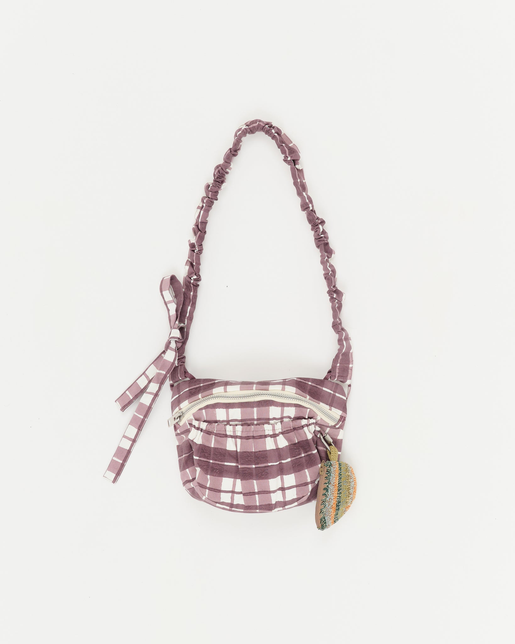 Small Waistpack Port-All - Purple Check