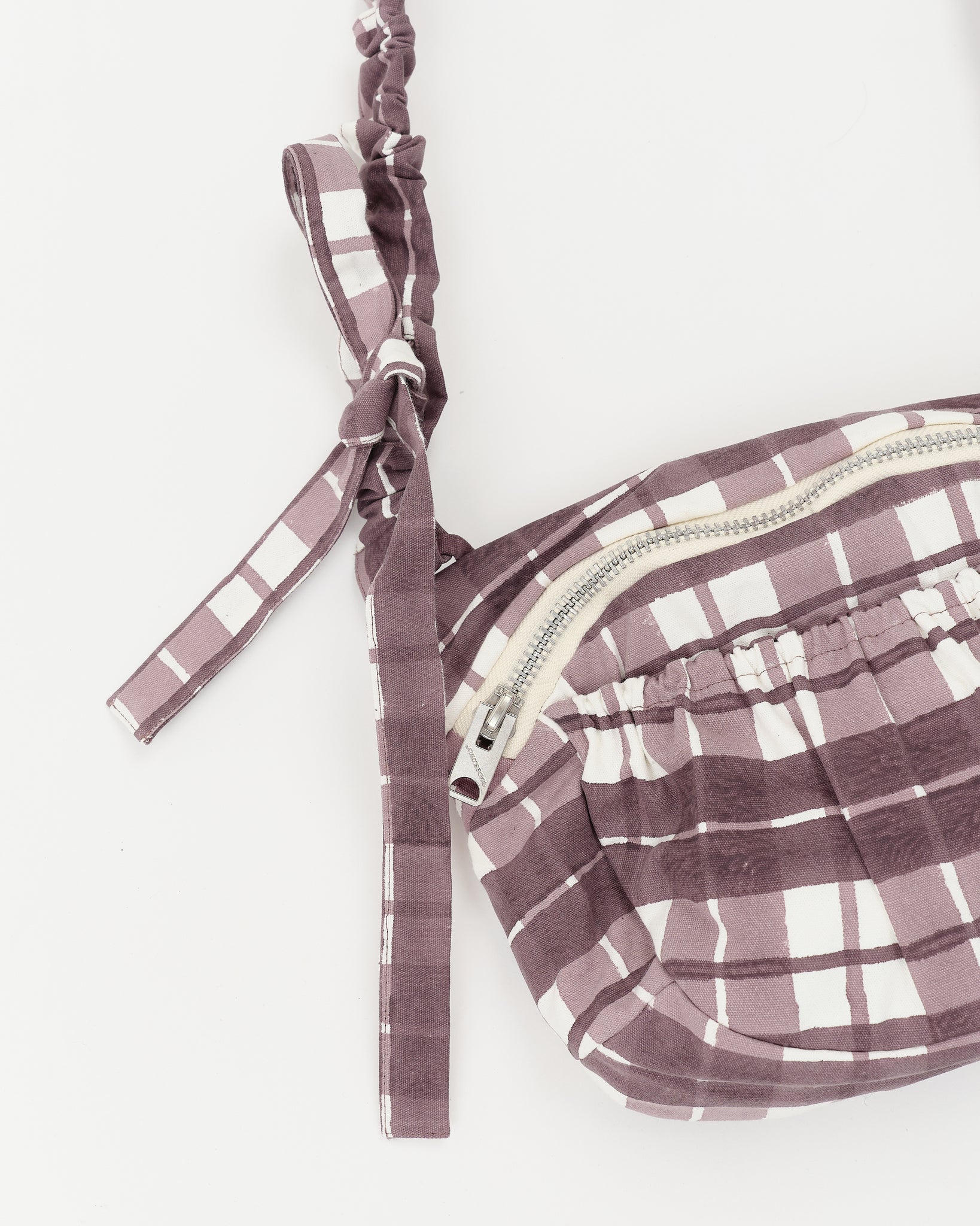 Small Waistpack Port-All - Purple Check