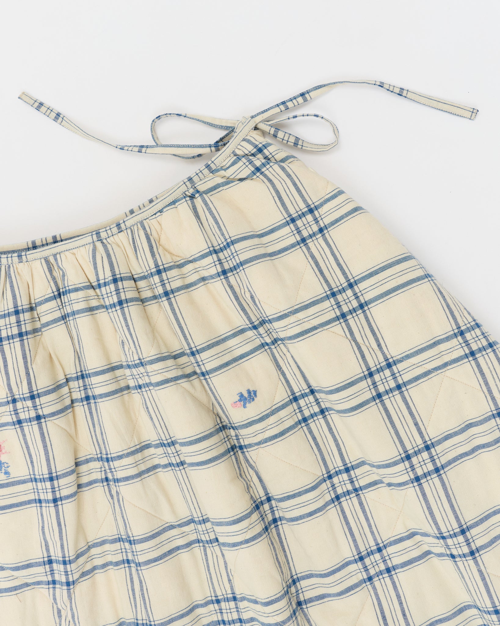 Foxglove Skirt - French Gingham Interrupted