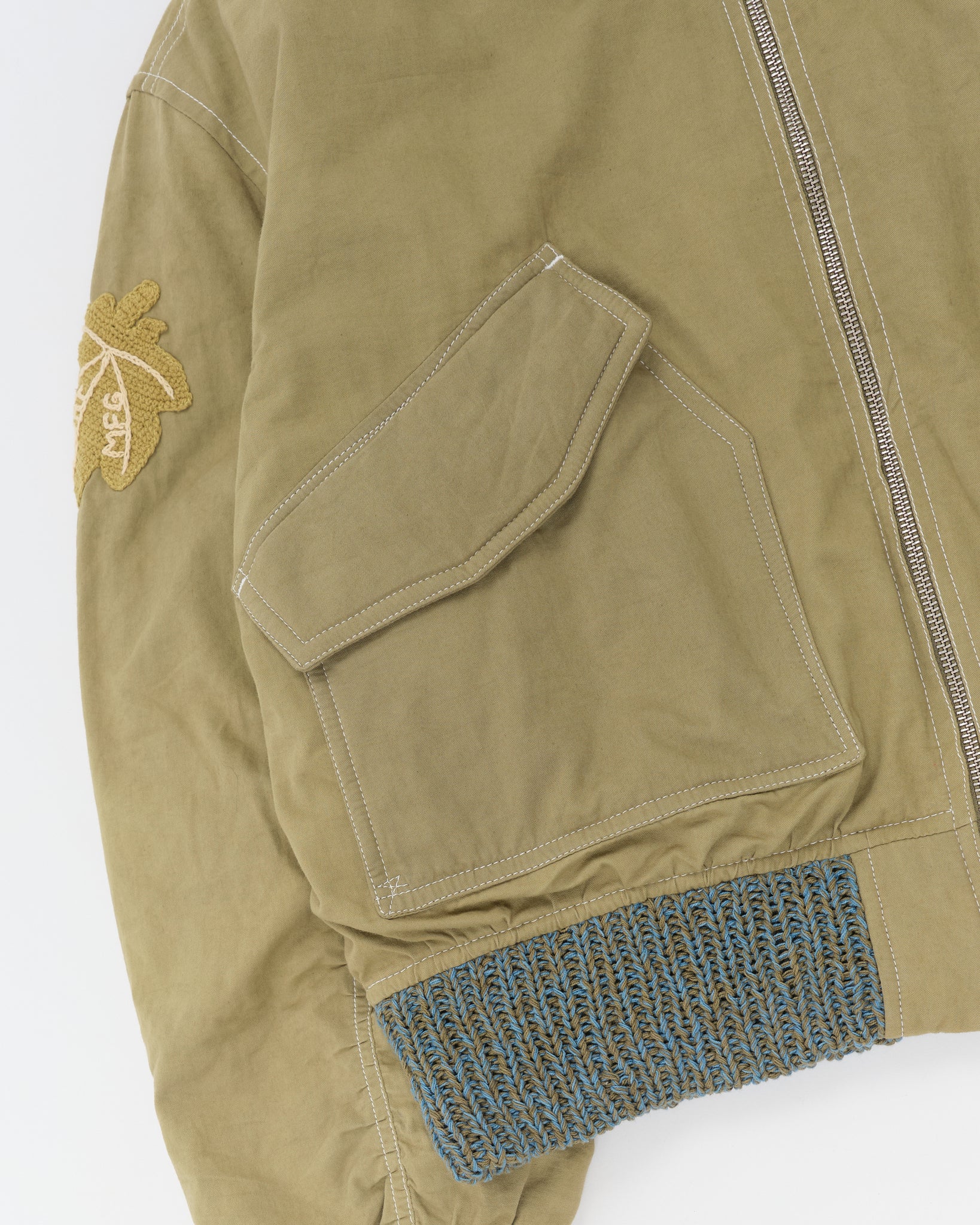 Grain Jacket - Olive Wonky-Wear