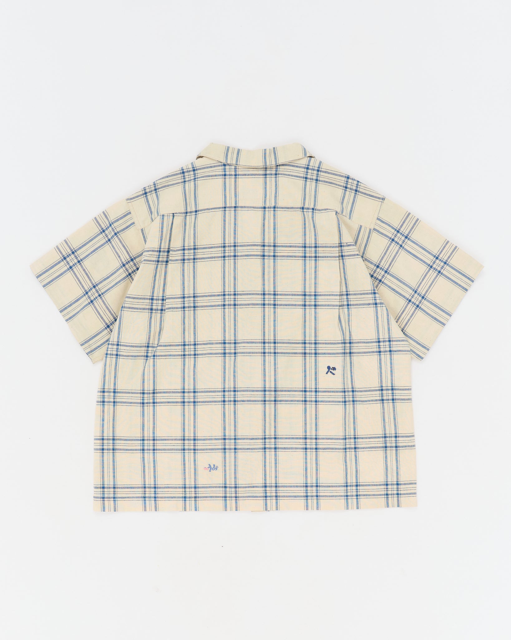 Greetings Shirt SS - French Gingham Interrupted