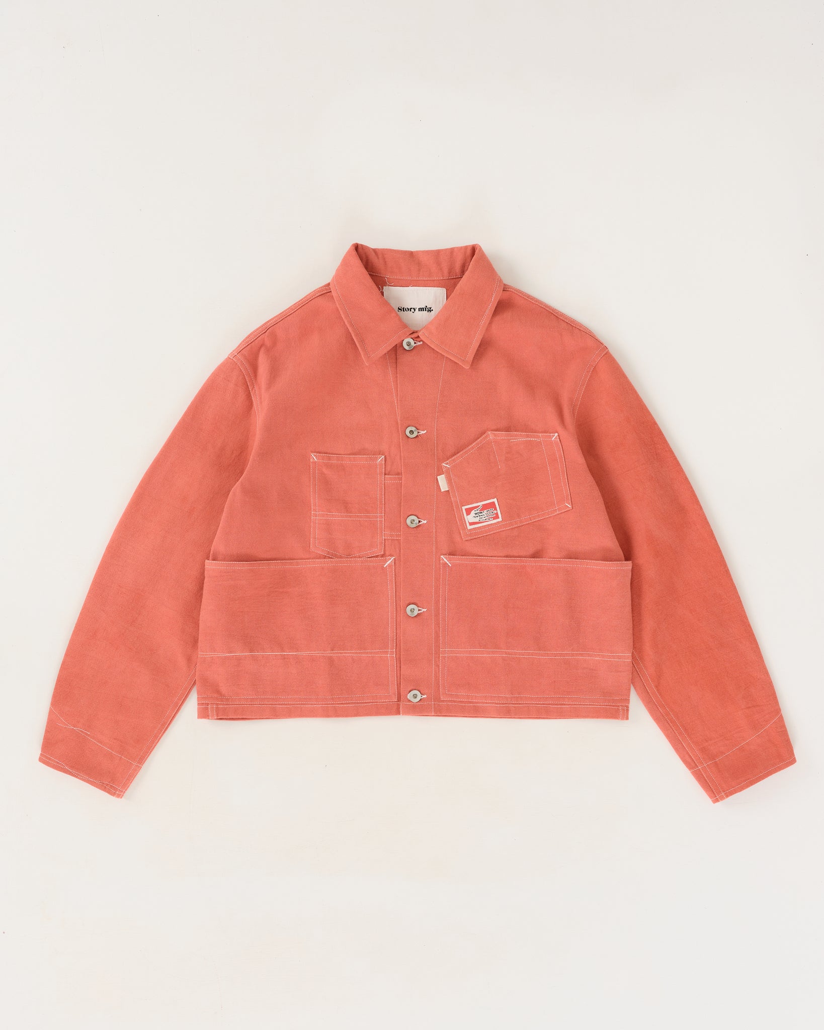 Stussy heavy wash chore jacket on sale