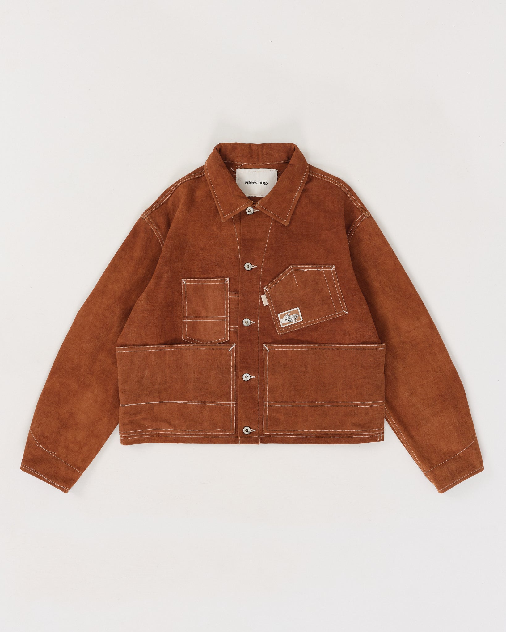 Station Jacket - Brown Wonky-Wear