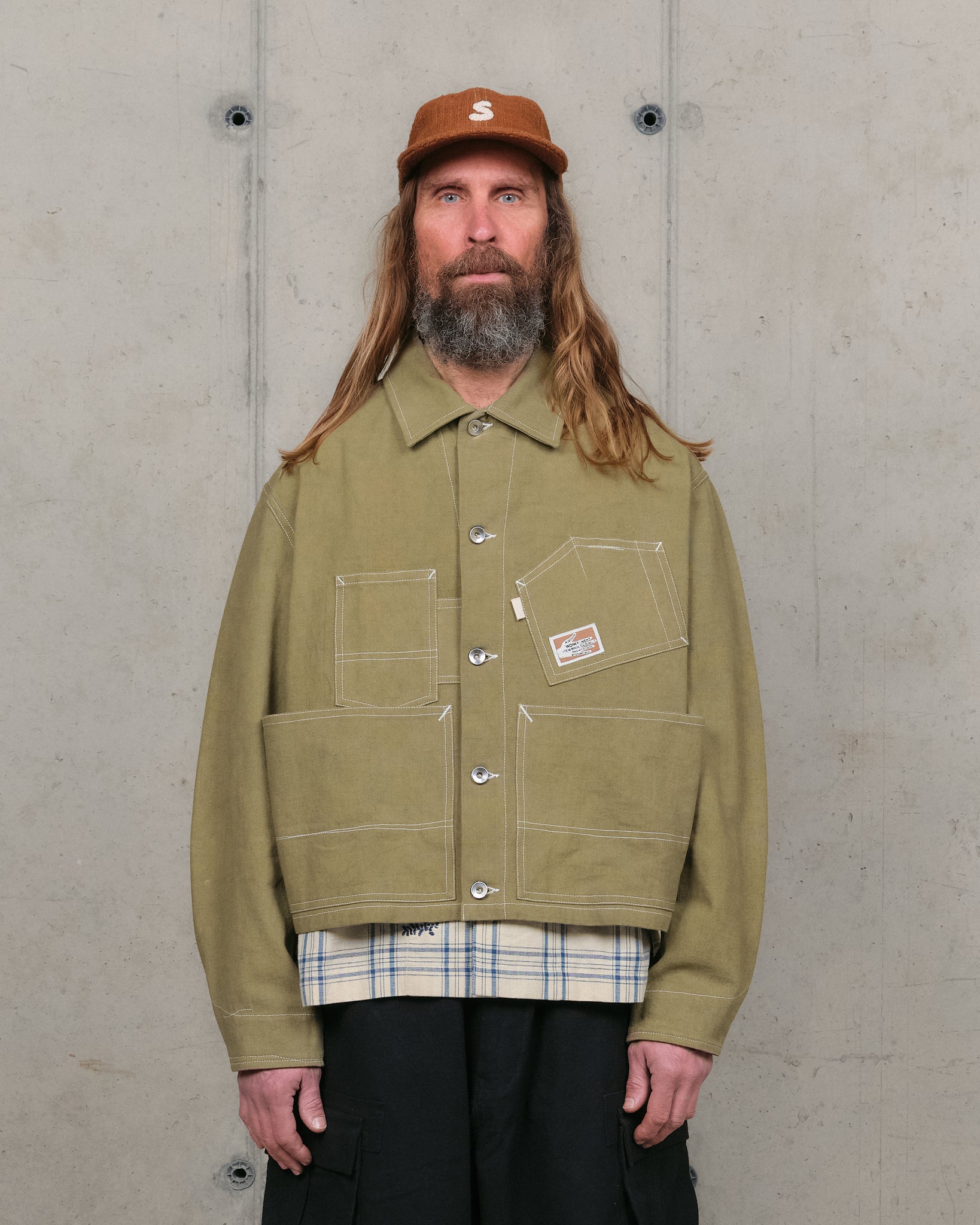 Station Jacket - Olive Wonky-Wear