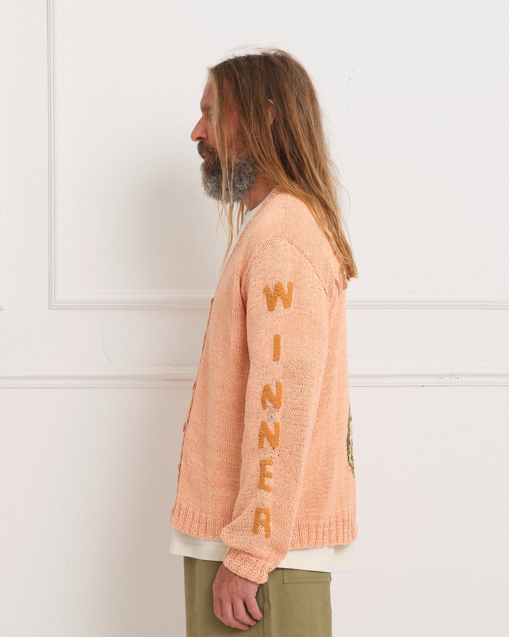 Twinsun Knit Cardigan - Pink Contest