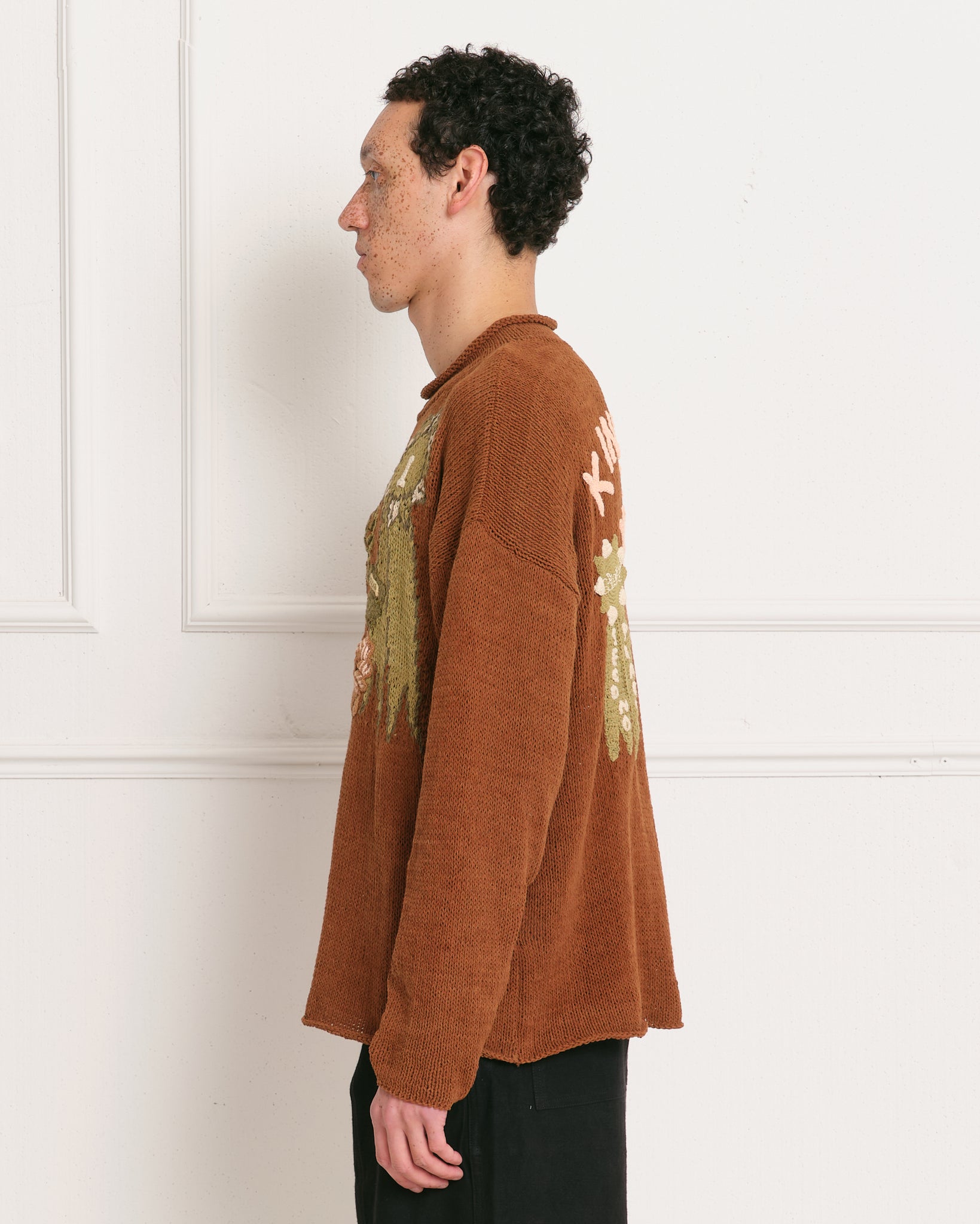 Twinsun Rollneck - Brown Rosette